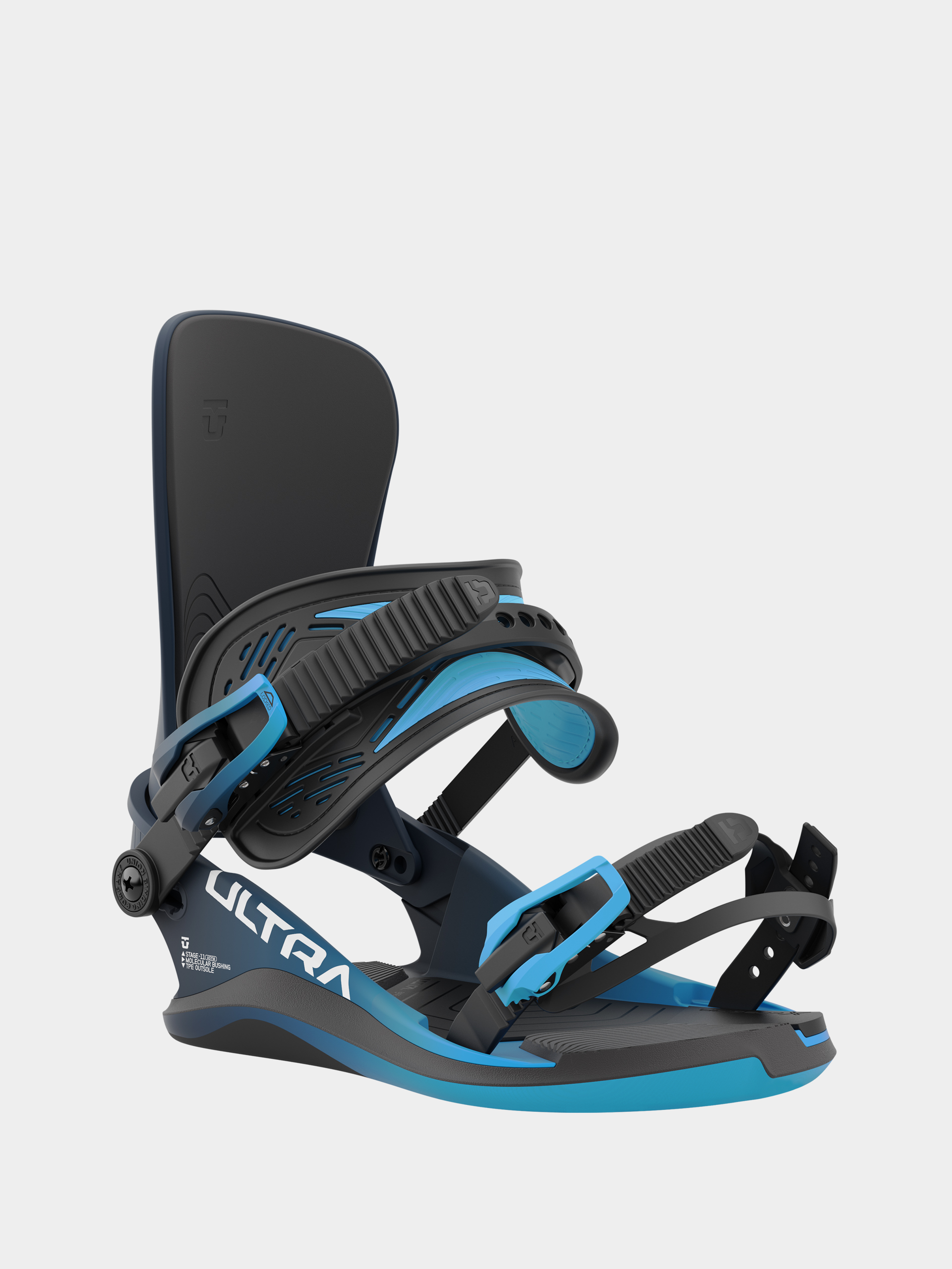 Męskie Wiązania snowboardowe Union Ultra (aqua blue)