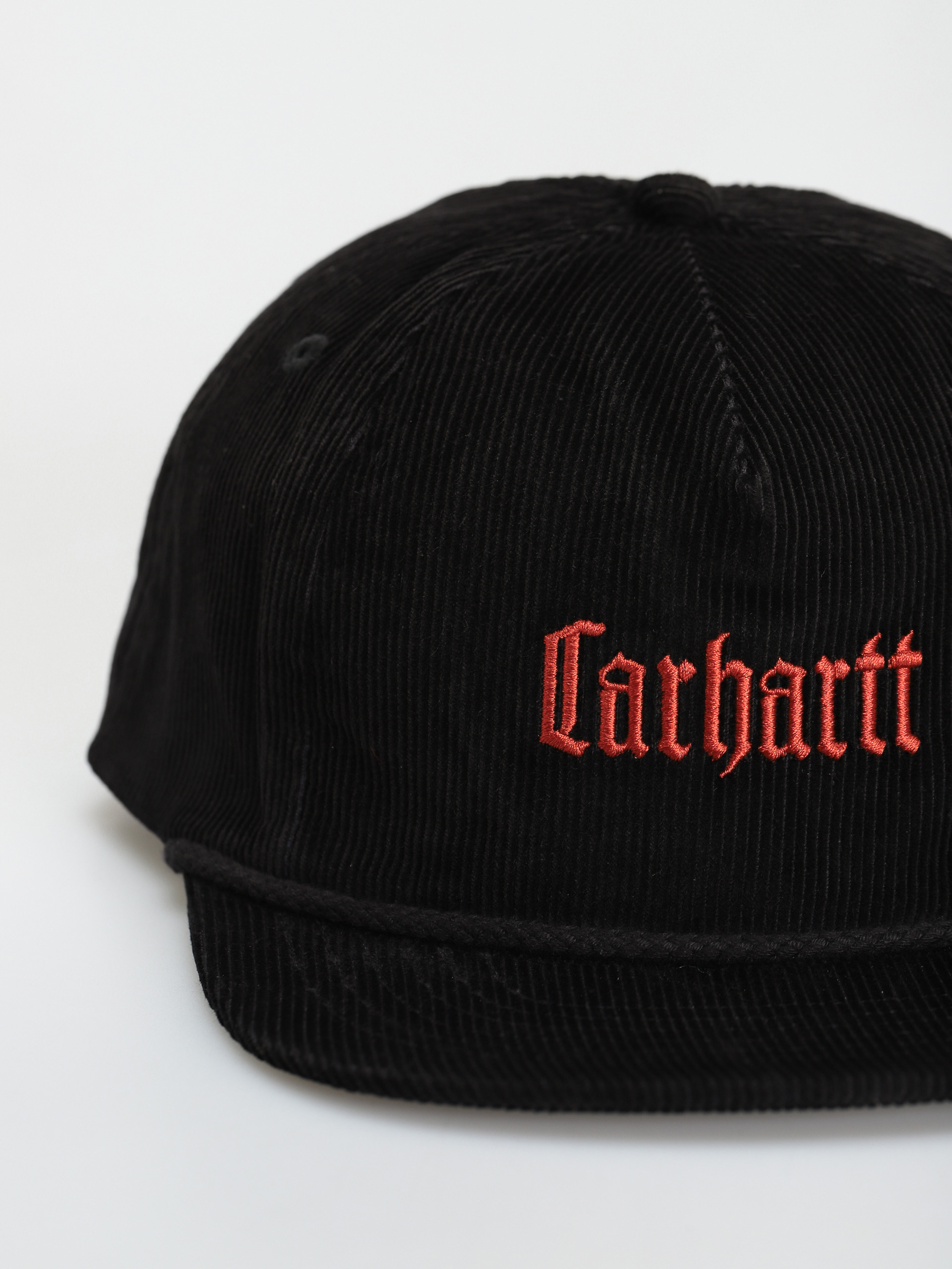 Czapka z daszkiem Carhartt WIP Letterman (black/brick)