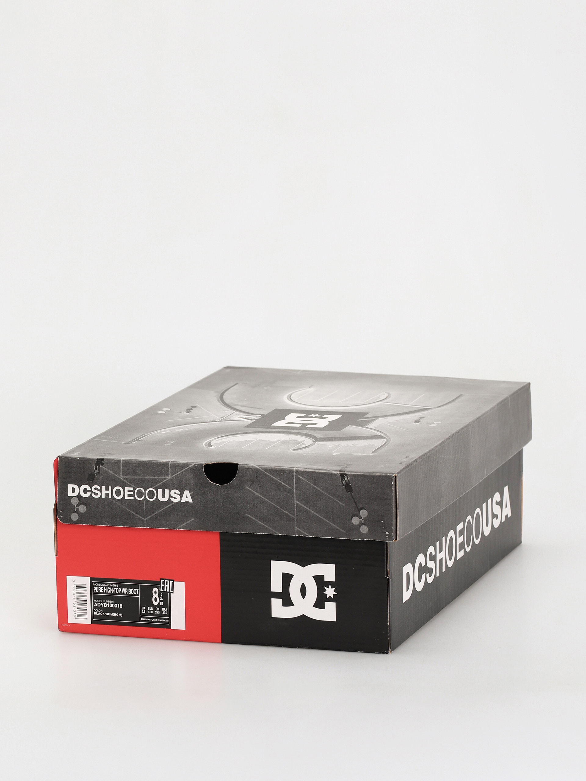 Buty DC Pure Ht Wr (black/gum)