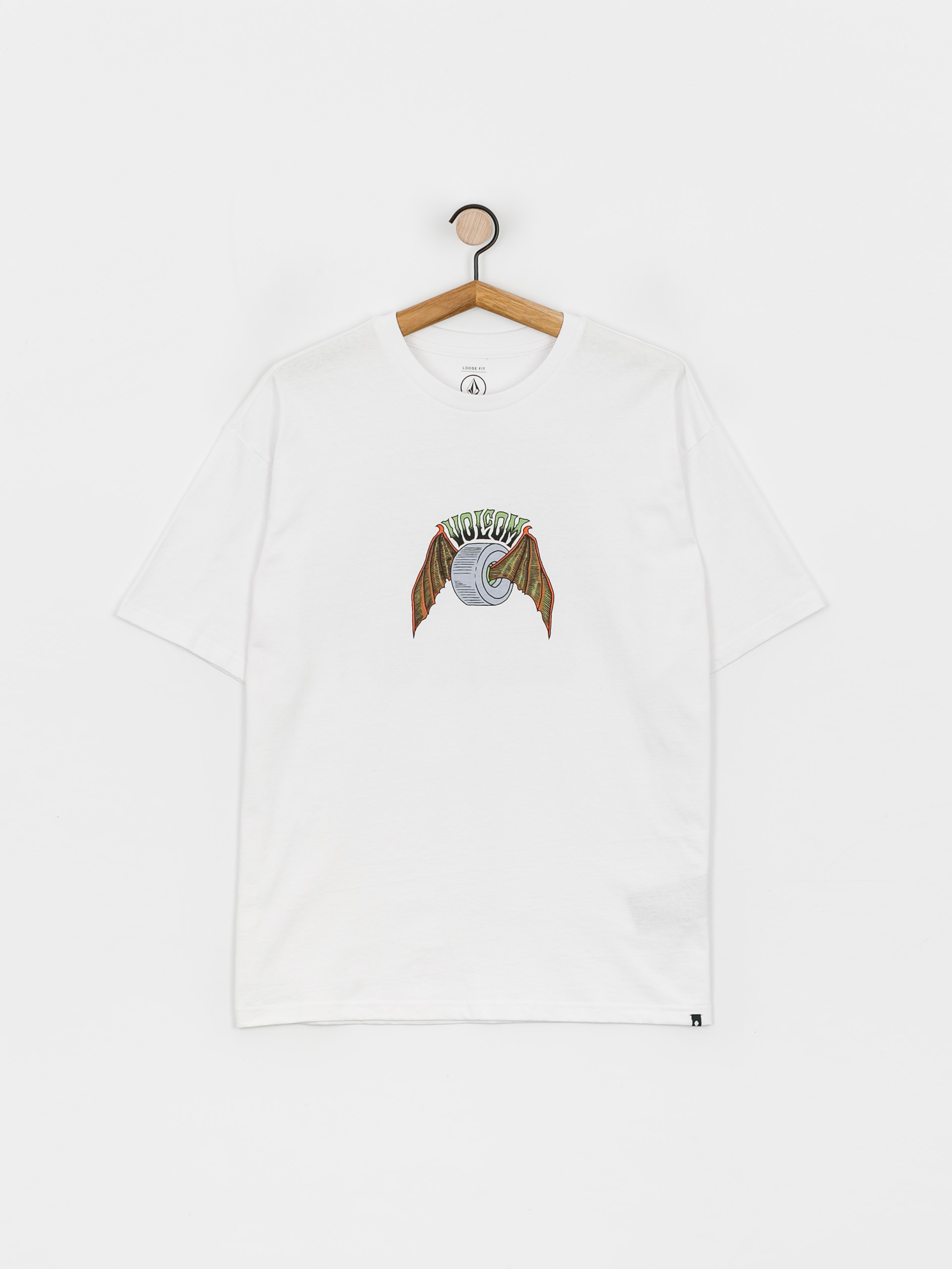 T-shirt Volcom Hell Wheel Lse (white)
