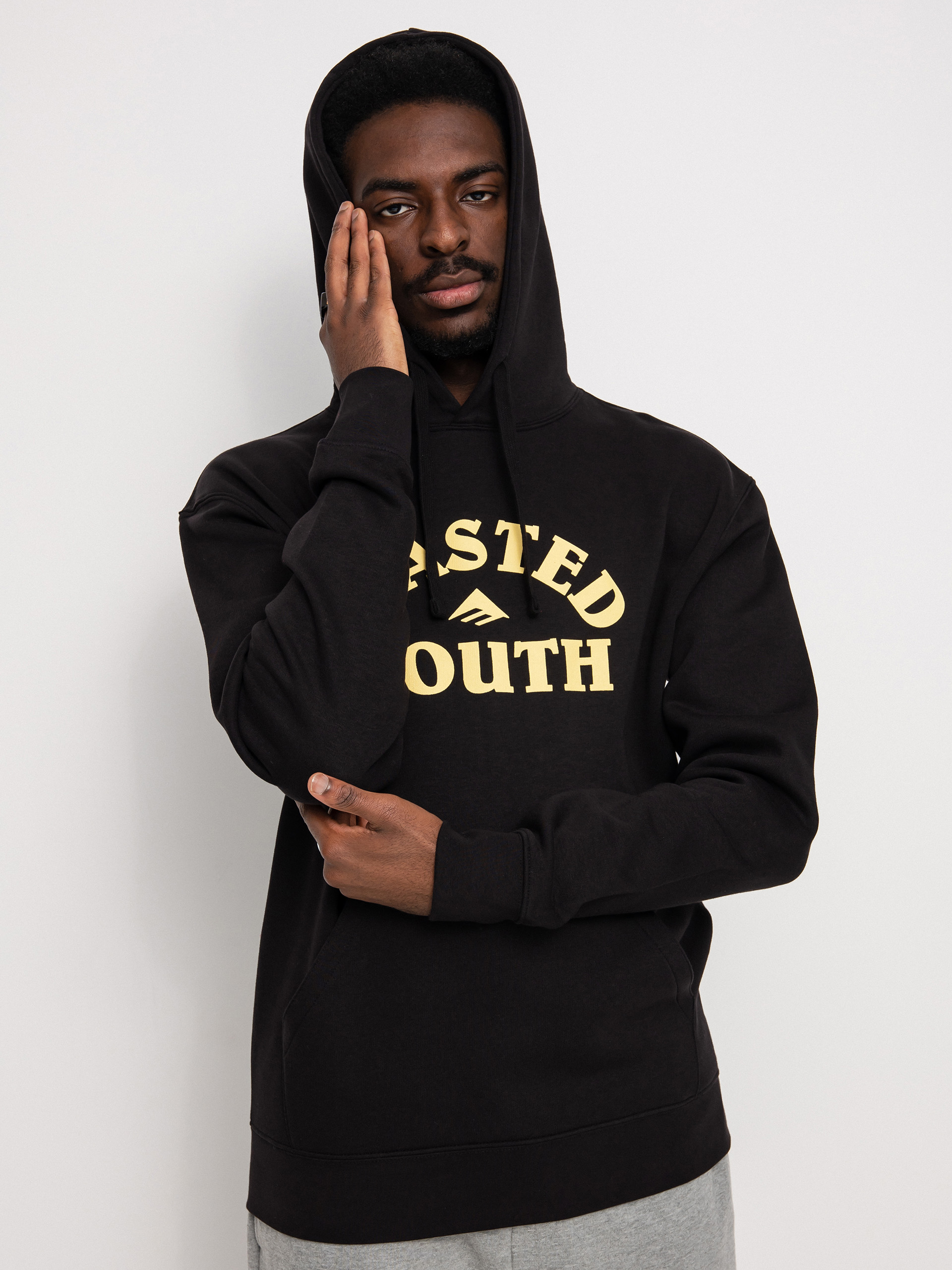 Bluza z kapturem Emerica Wasted HD (black)