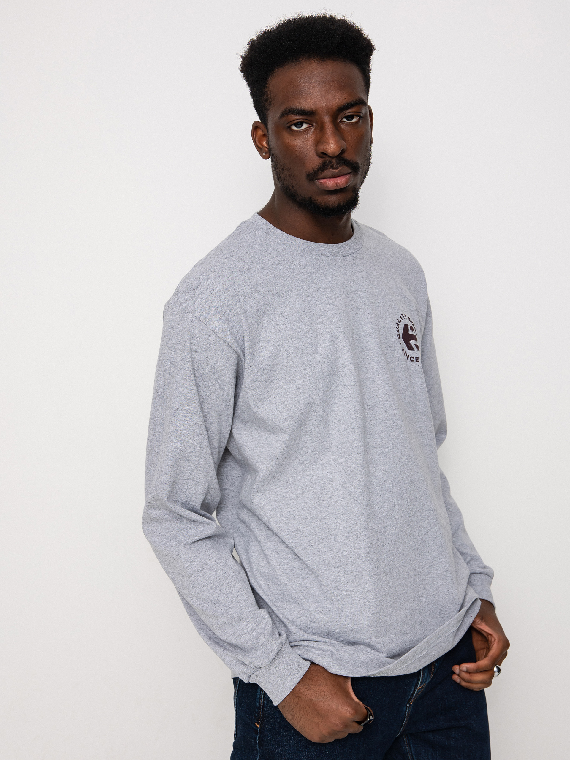 Longsleeve Etnies Since 1986 (grey/heather)