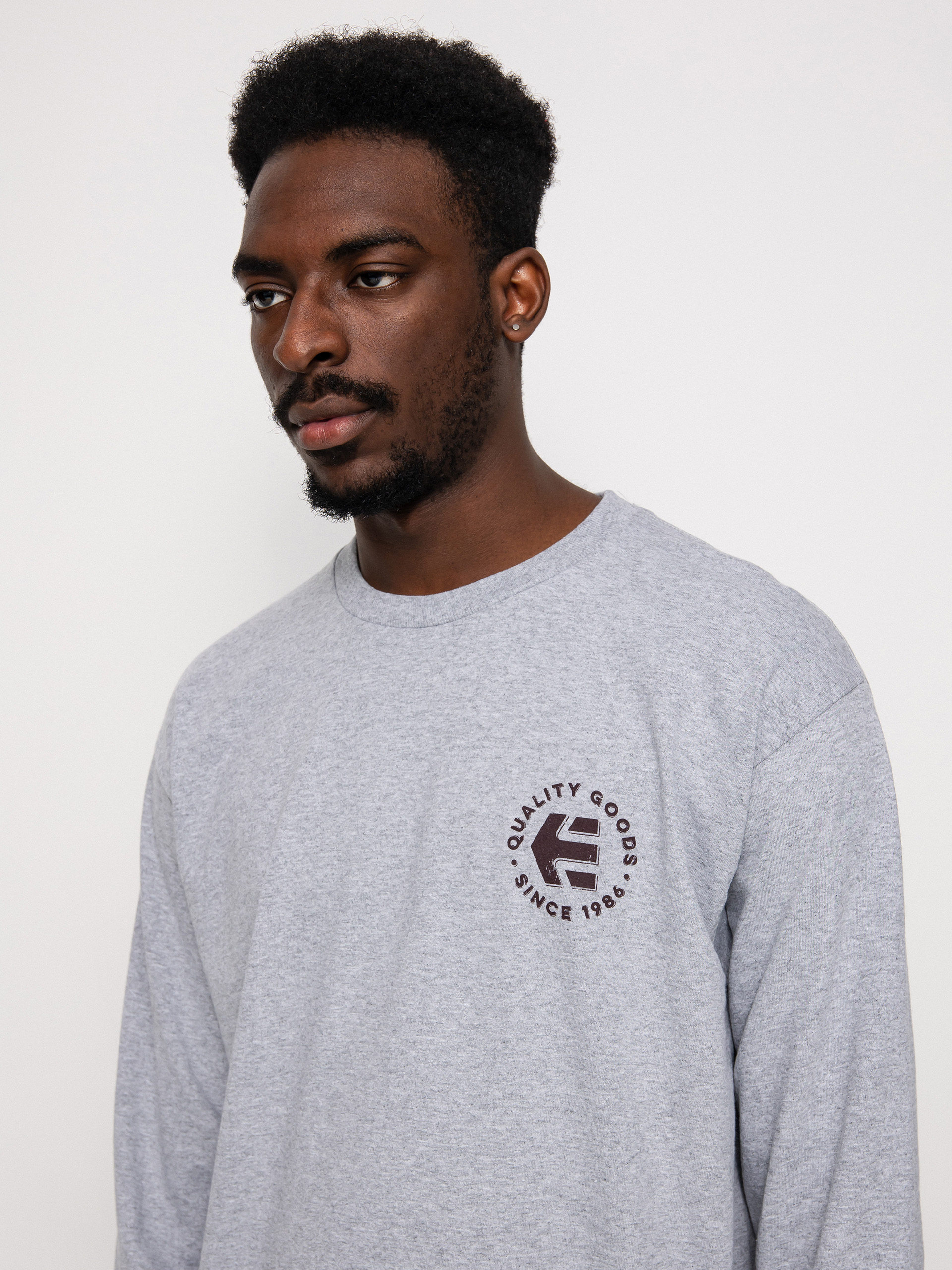 Longsleeve Etnies Since 1986 (grey/heather)
