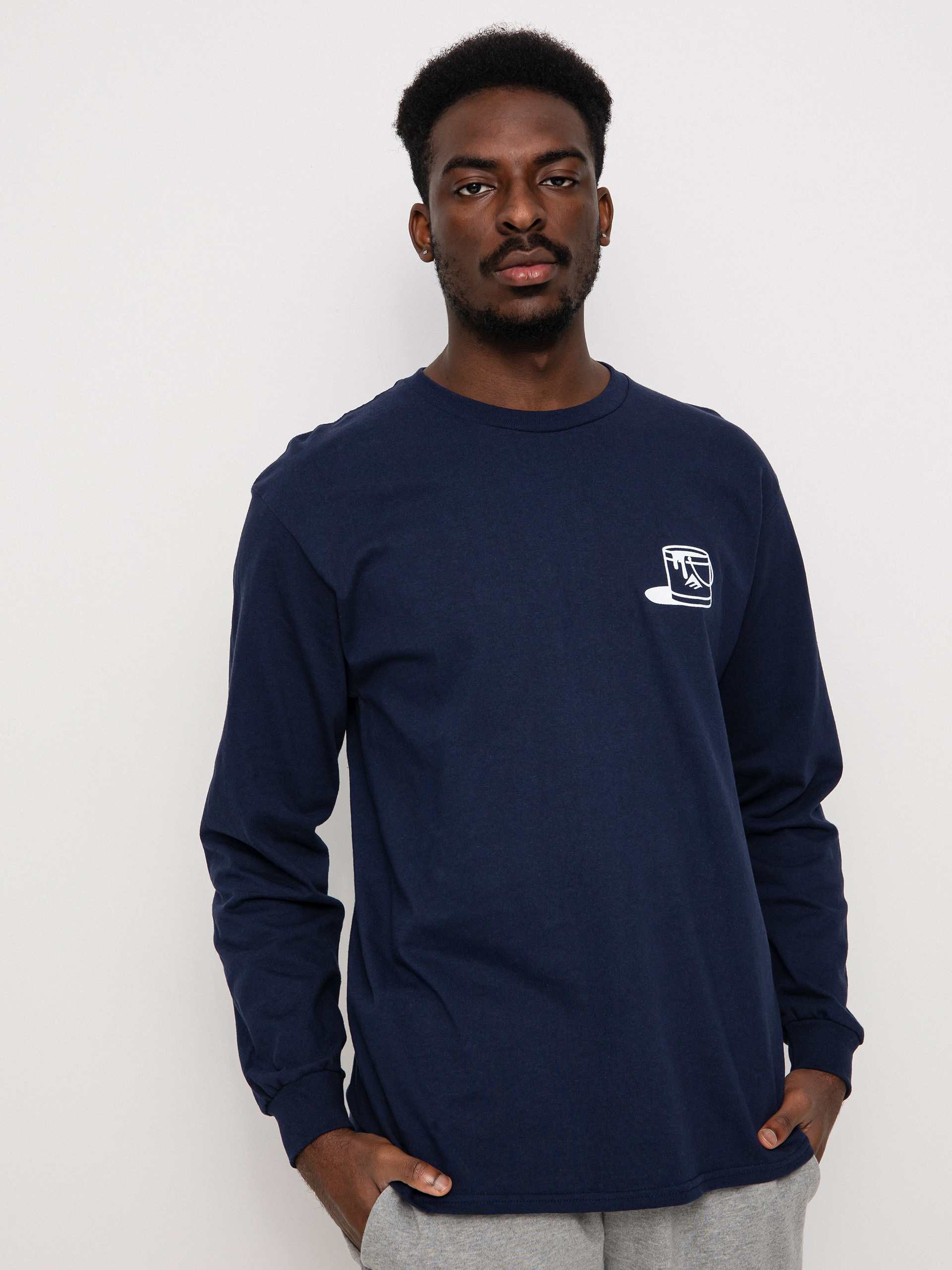 Longsleeve Emerica Curb Paint (navy)