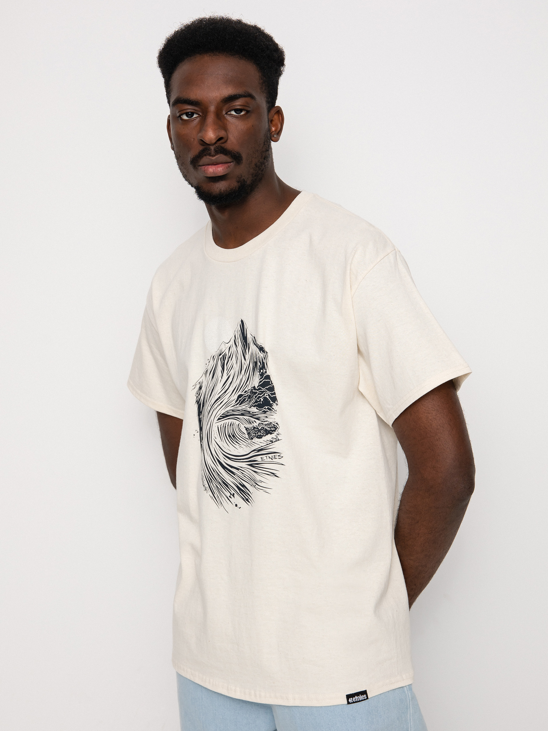 T-shirt Etnies Rp Mtn Wave (natural)