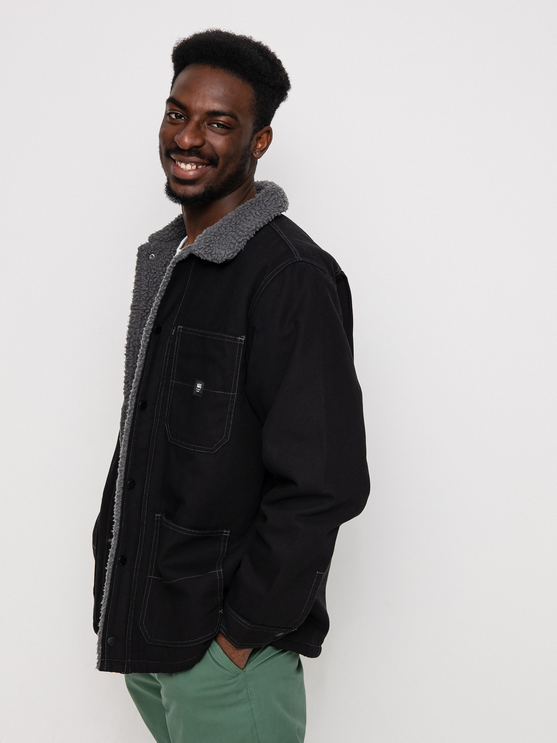 Kurtka Vans Drill Chore Coat (black/asphalt)