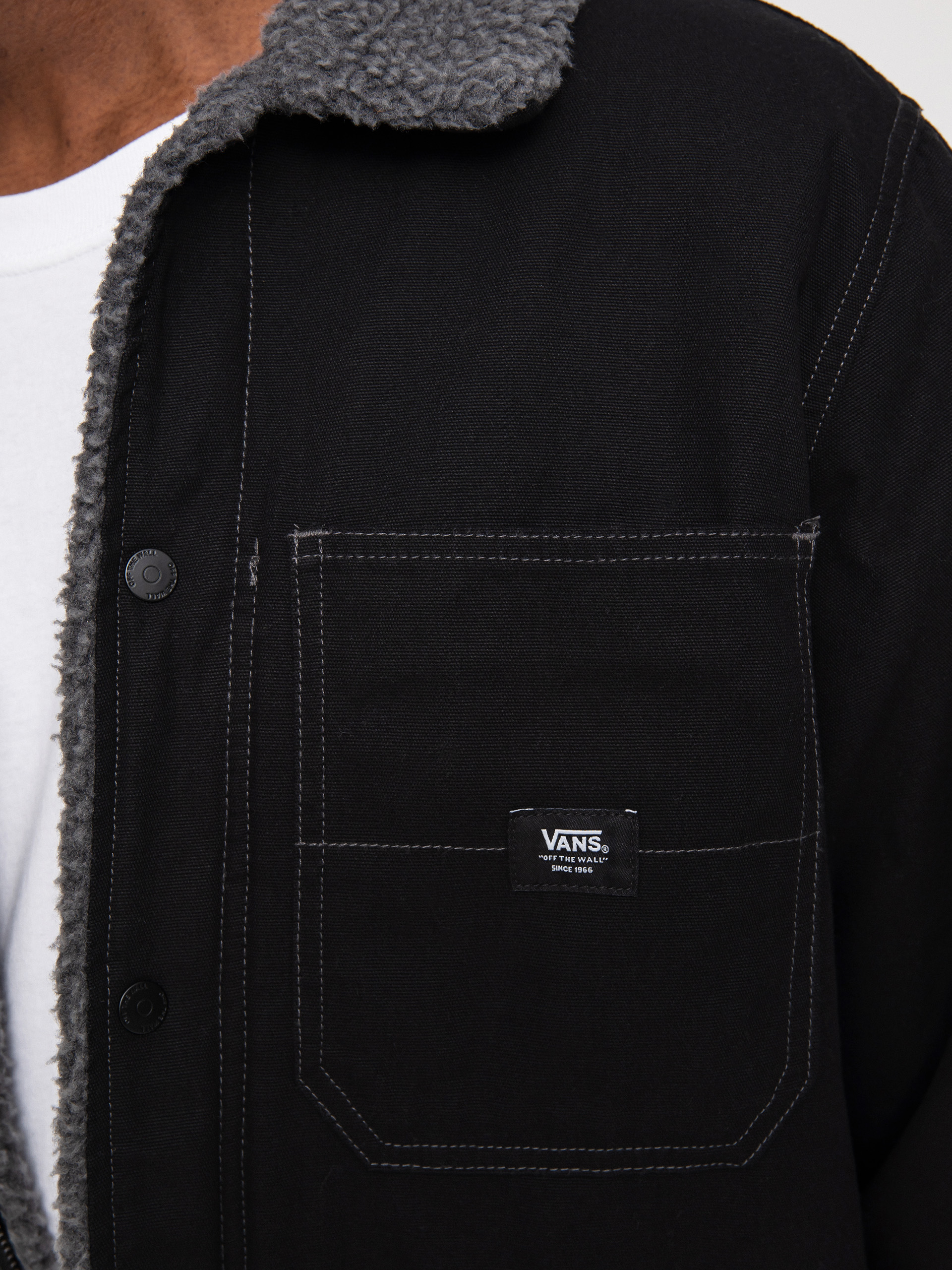 Kurtka Vans Drill Chore Coat (black/asphalt)