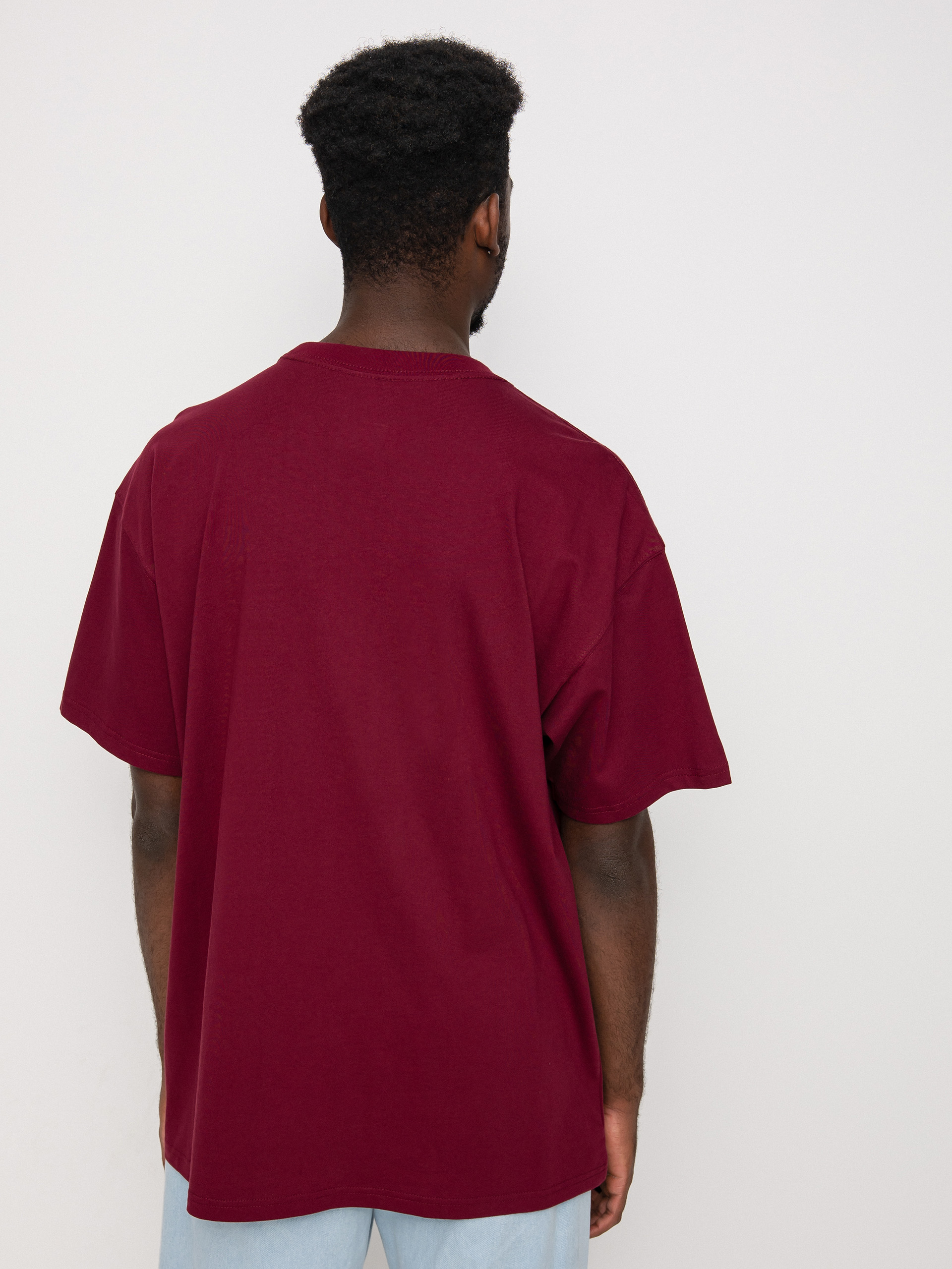 T-shirt Nike SB Logo (dark beetroot)