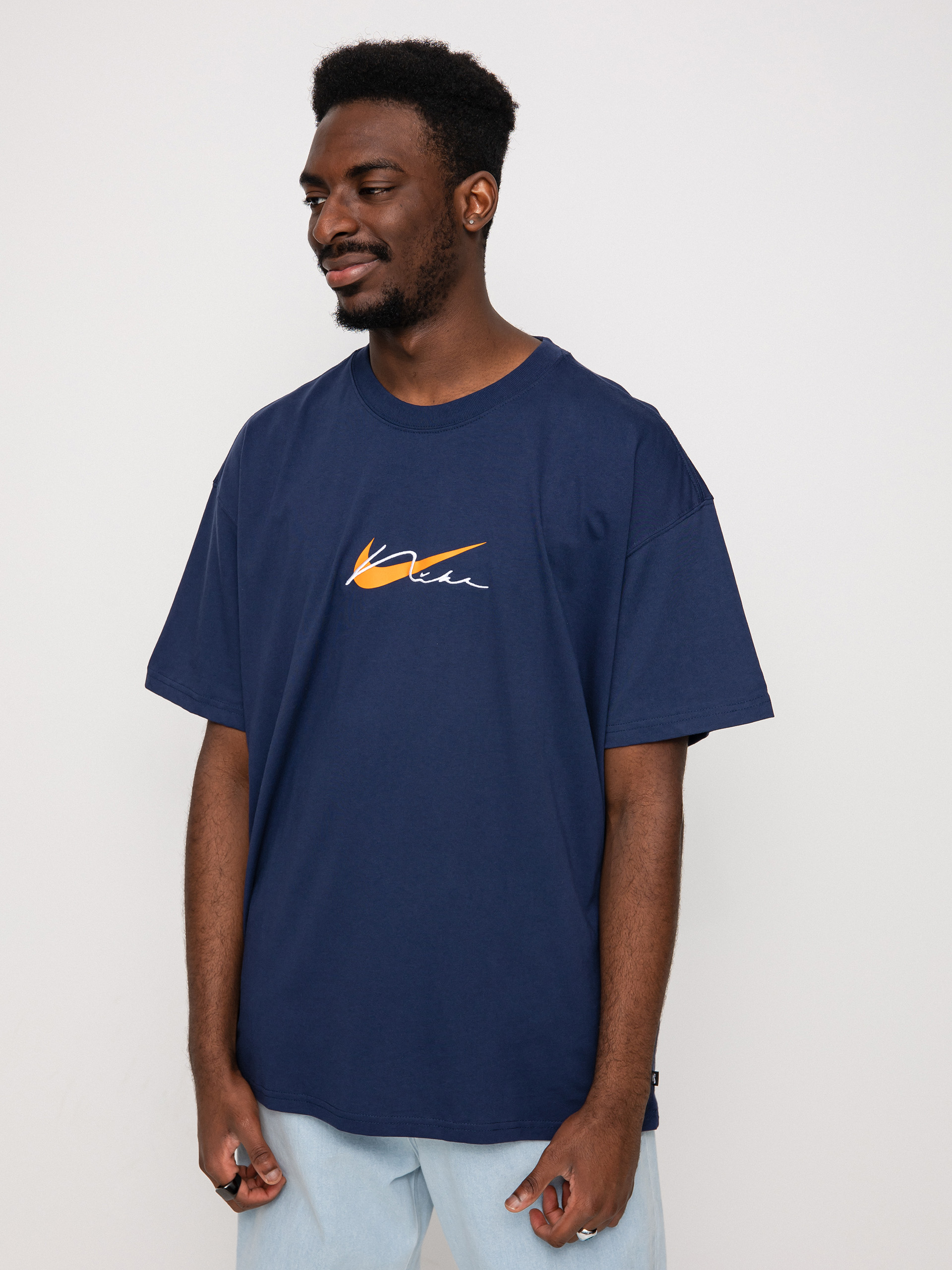 T-shirt Nike SB Scribe (midnight navy)