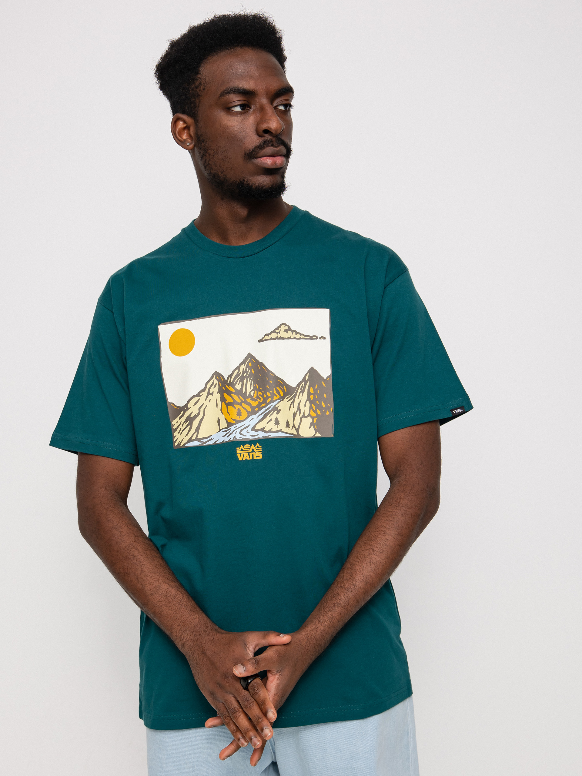T-shirt Vans Mt Vans II (deep teal)