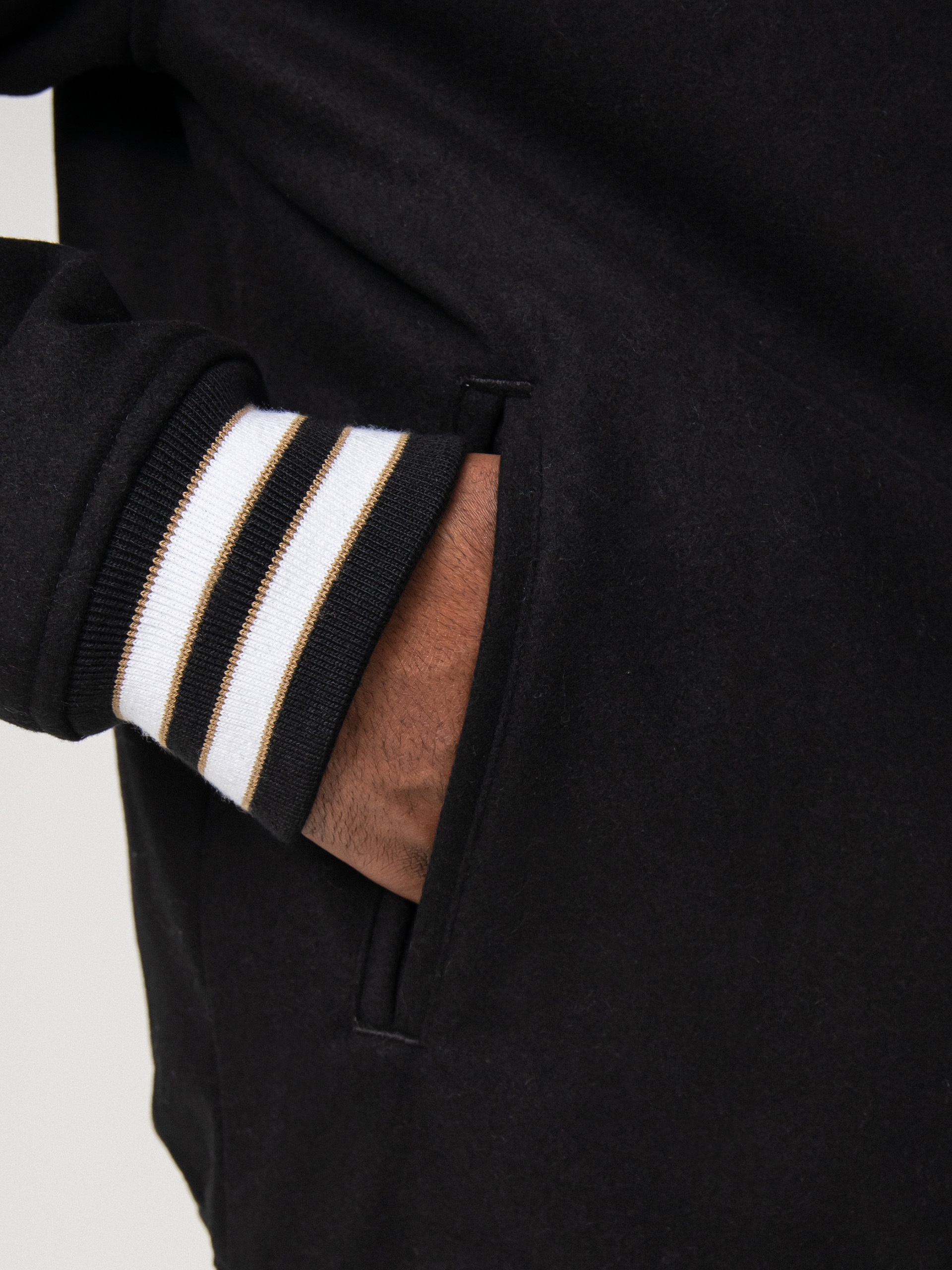 Kurtka Vans Checkerboard Research Varsity (checkerboard research black)