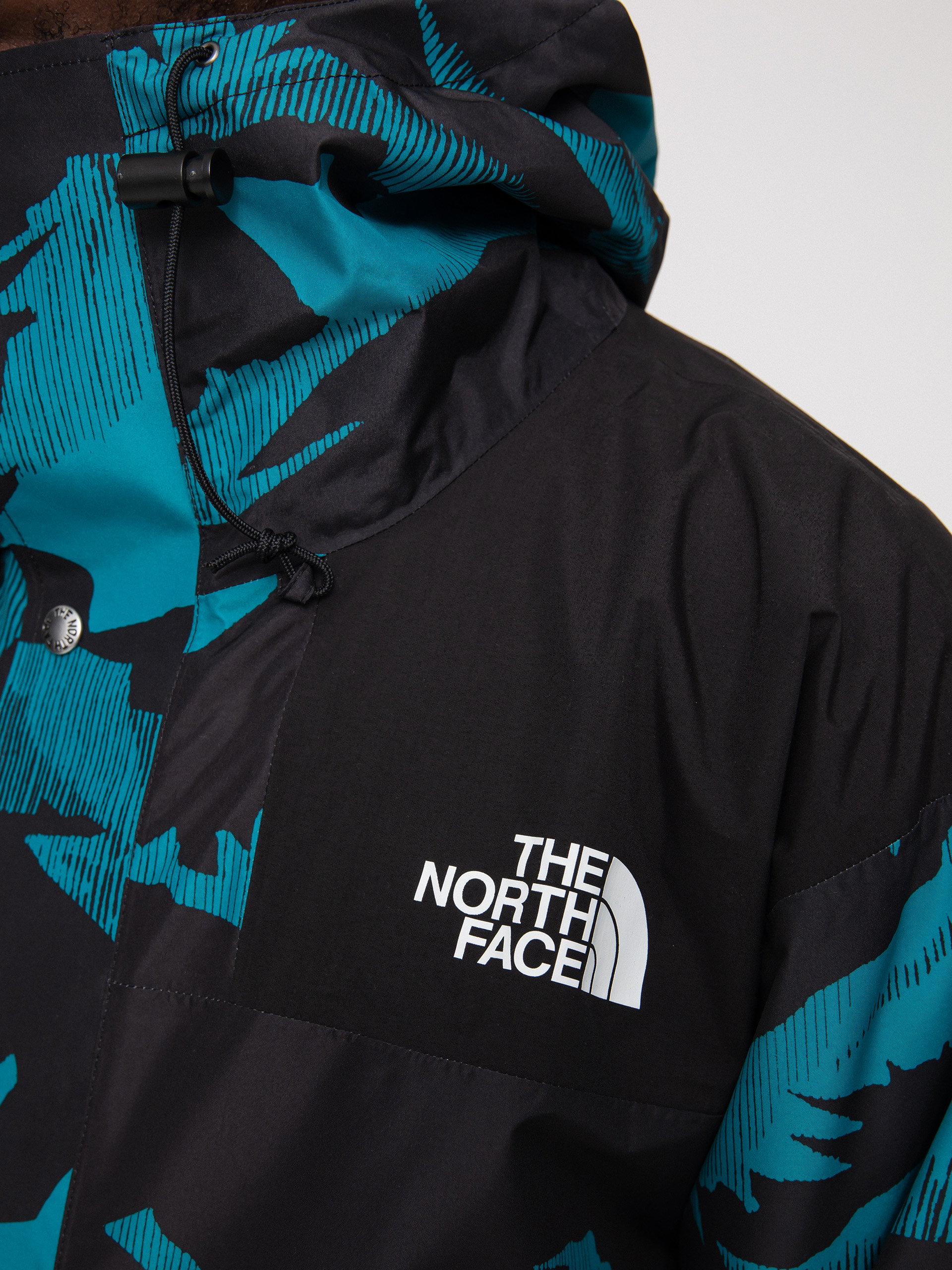 Kurtka The North Face Printed 86 Retro Mountain (harbor blue mountain peak print)