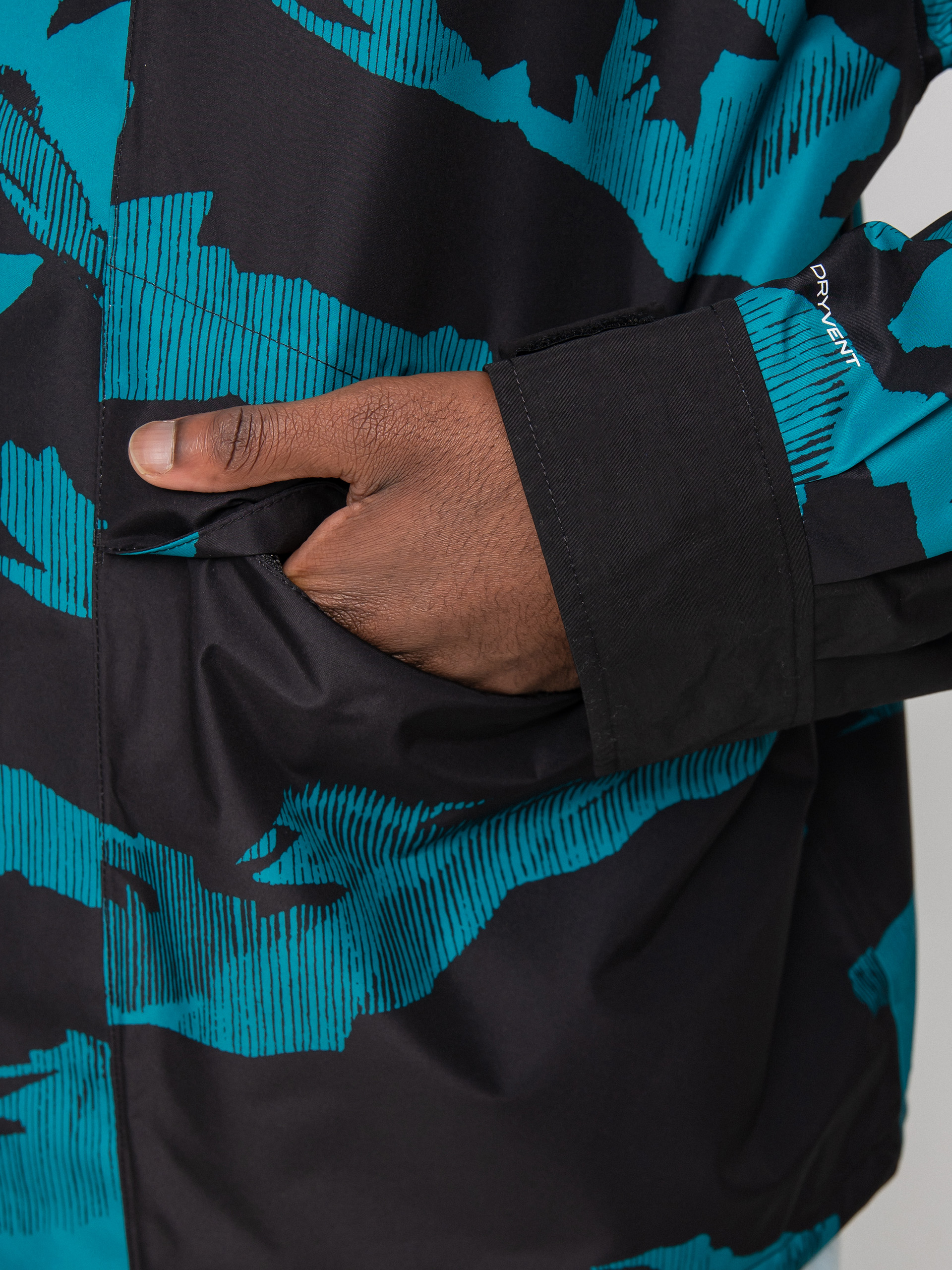 Kurtka The North Face Printed 86 Retro Mountain (harbor blue mountain peak print)