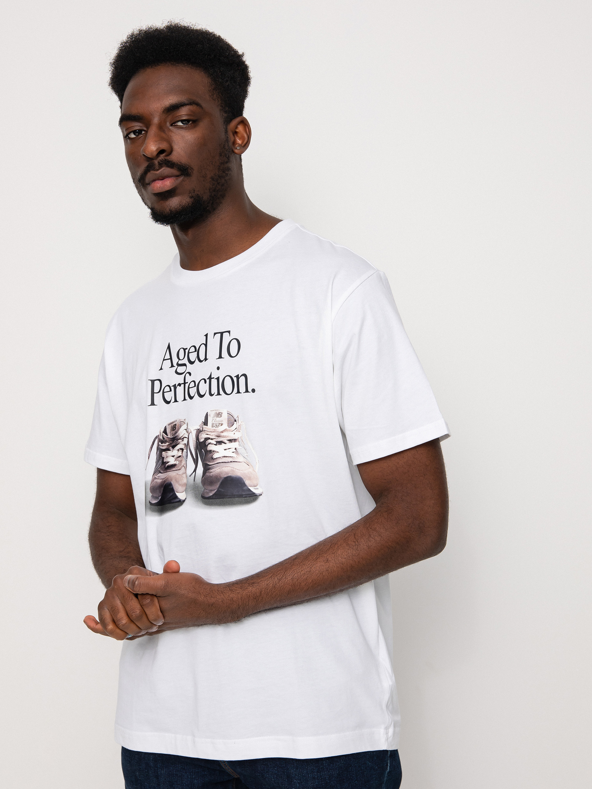 T-shirt New Balance Athletics Legacies Perfection (white)