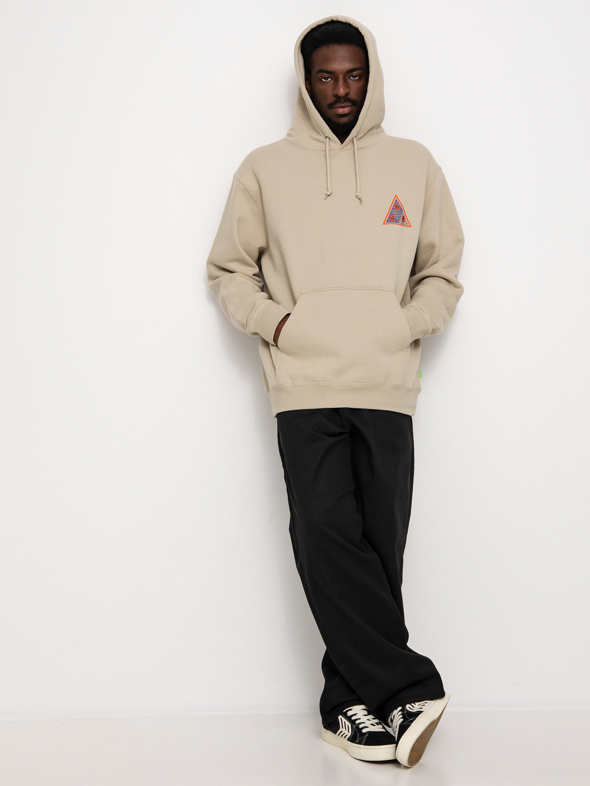 Bluza z kapturem HUF High Adventure HD (sand)