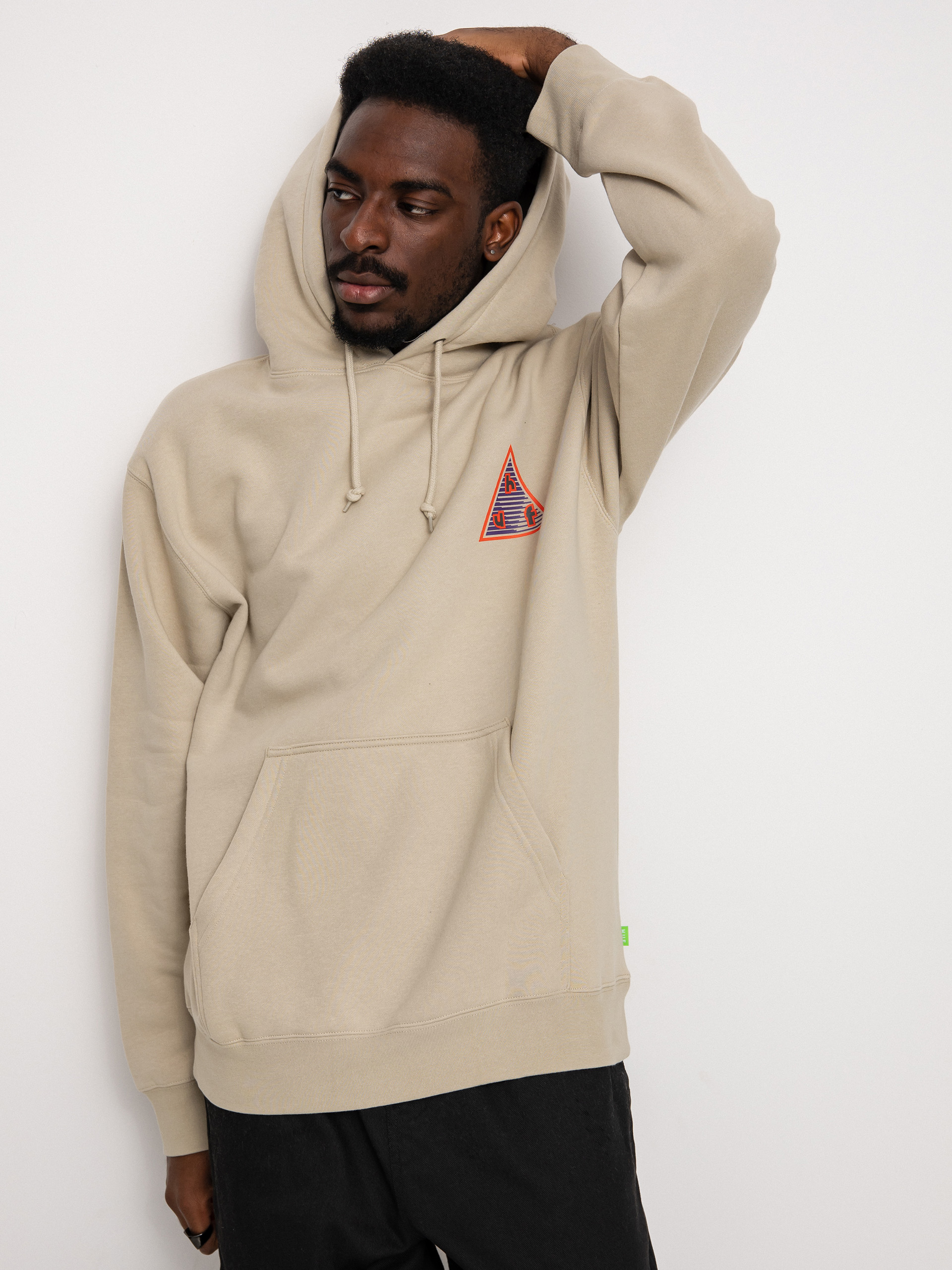 Bluza z kapturem HUF High Adventure HD (sand)