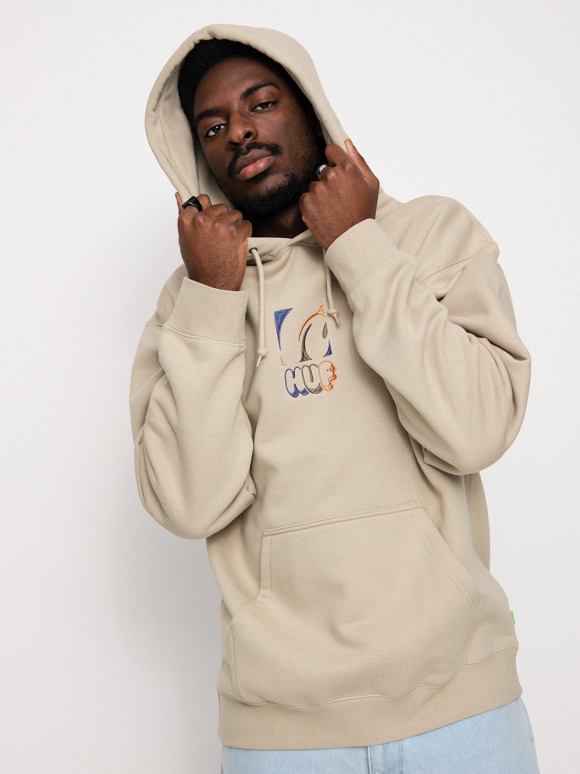 Bluza z kapturem HUF H Dog HD (sand)