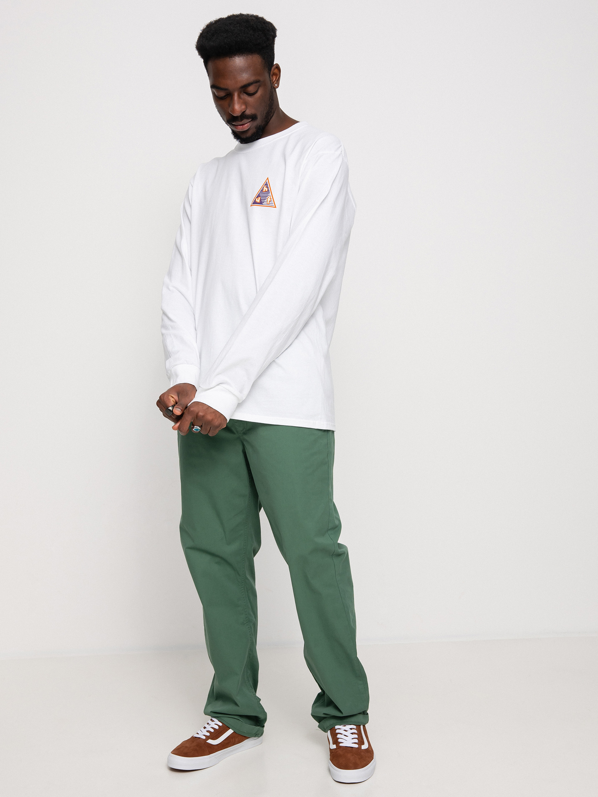 Longsleeve HUF High Adventure (white)
