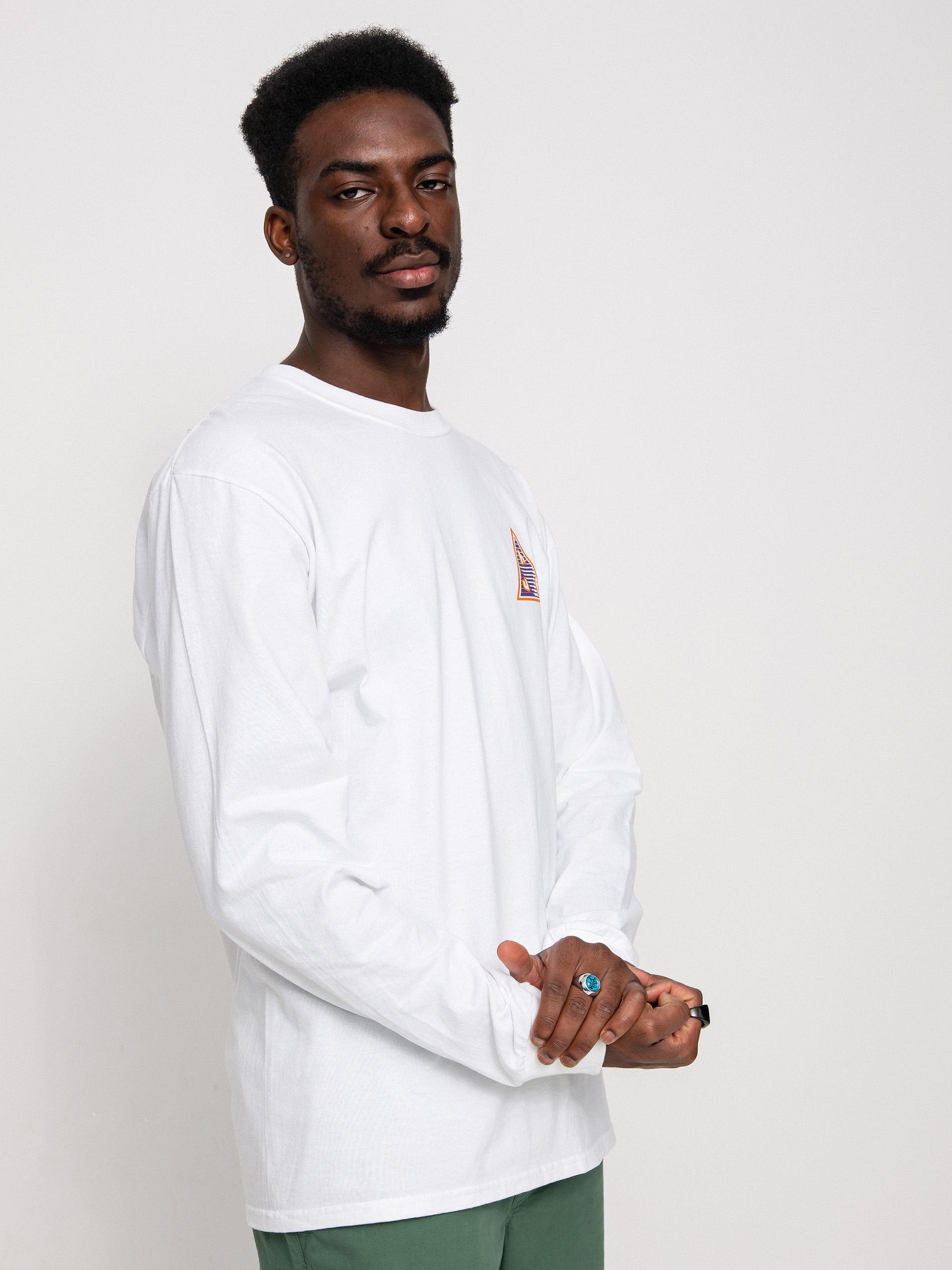 Longsleeve HUF High Adventure (white)