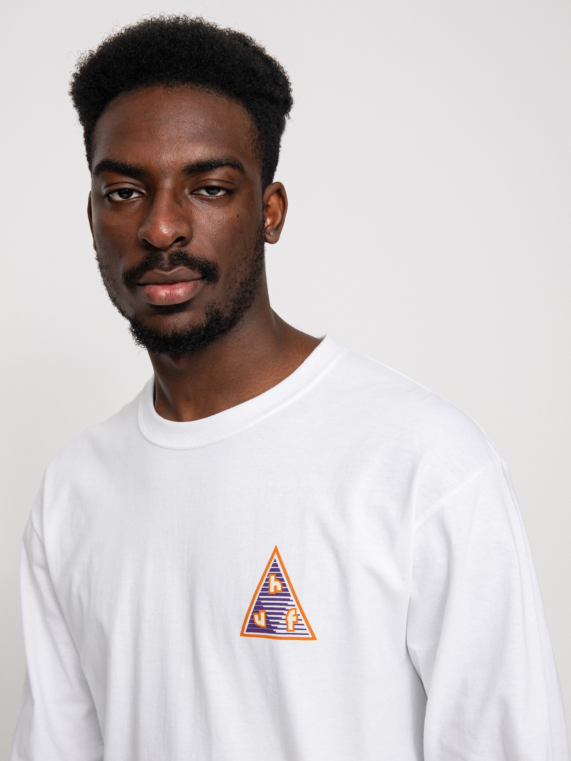Longsleeve HUF High Adventure (white)
