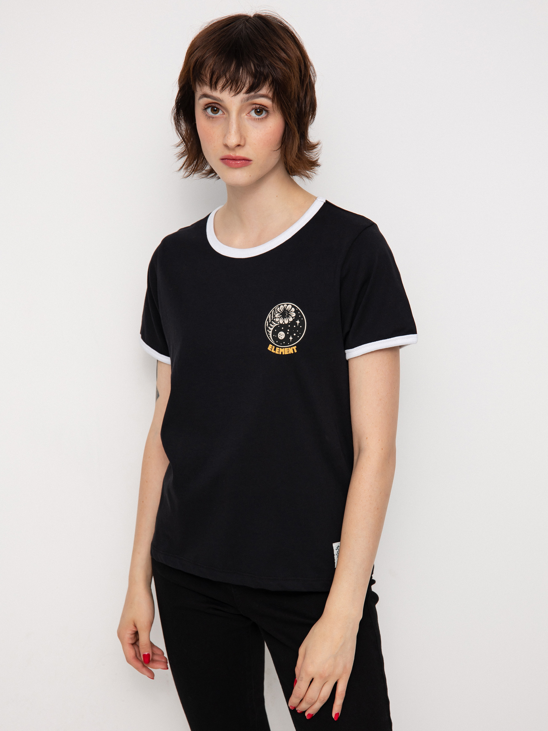 T-shirt Element Balance Wmn (flint black)