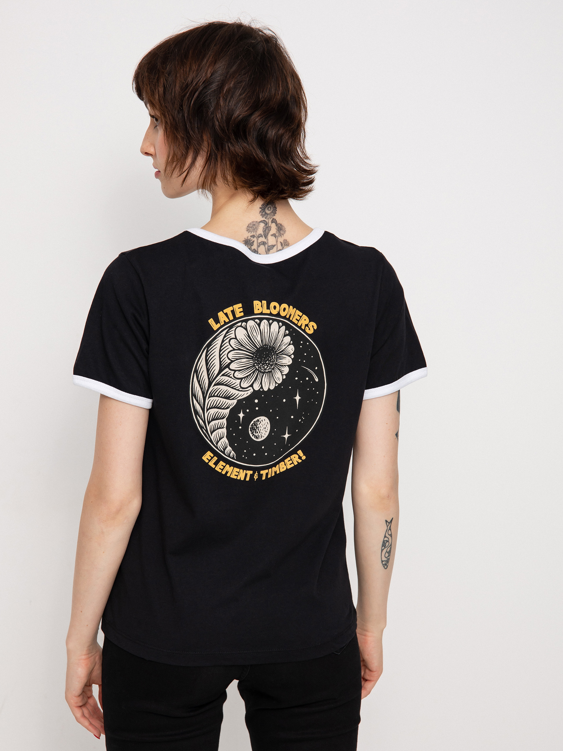 T-shirt Element Balance Wmn (flint black)