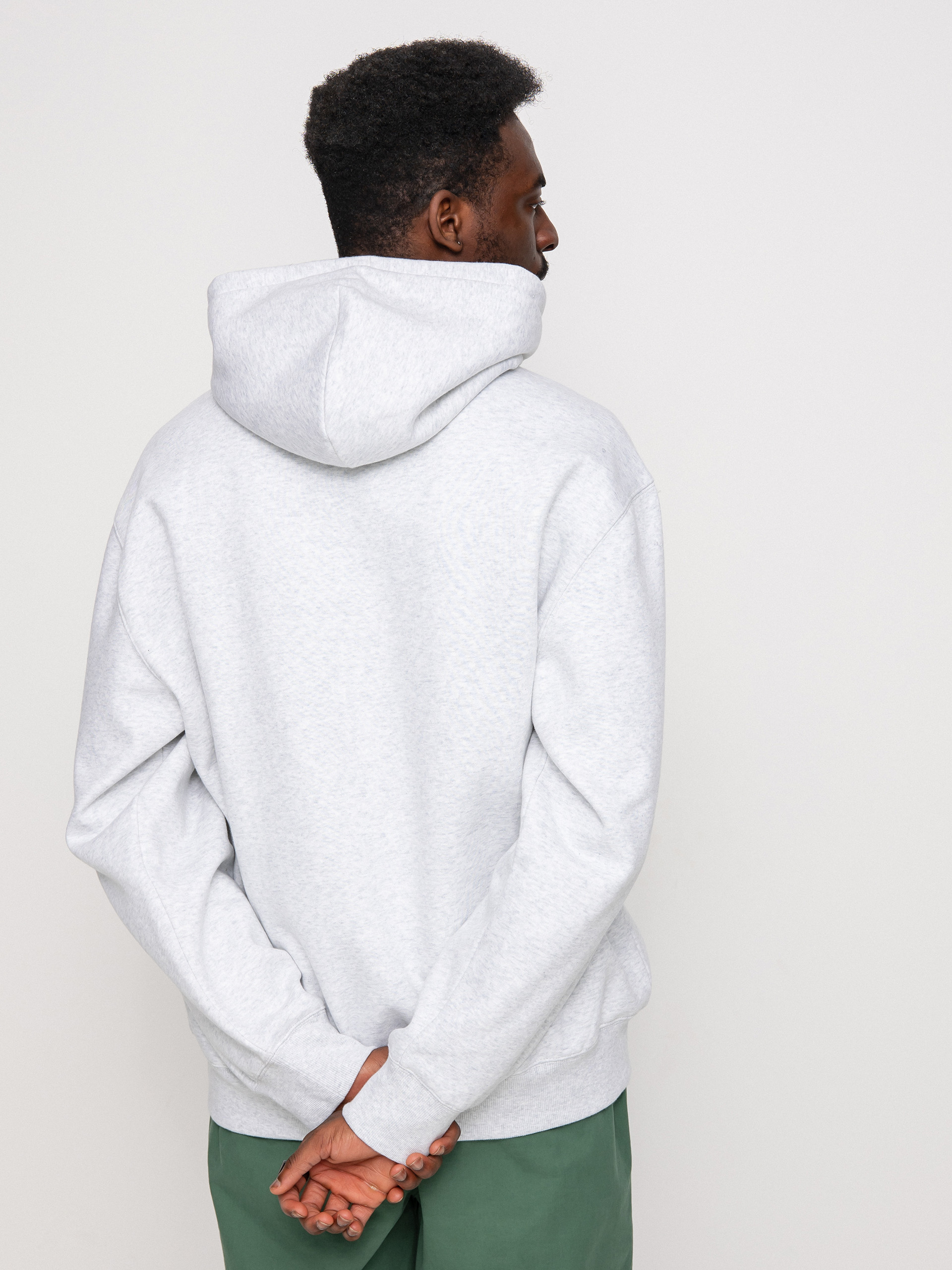 Bluza z kapturem Carhartt WIP Carhartt HD (ash heather/rocket)