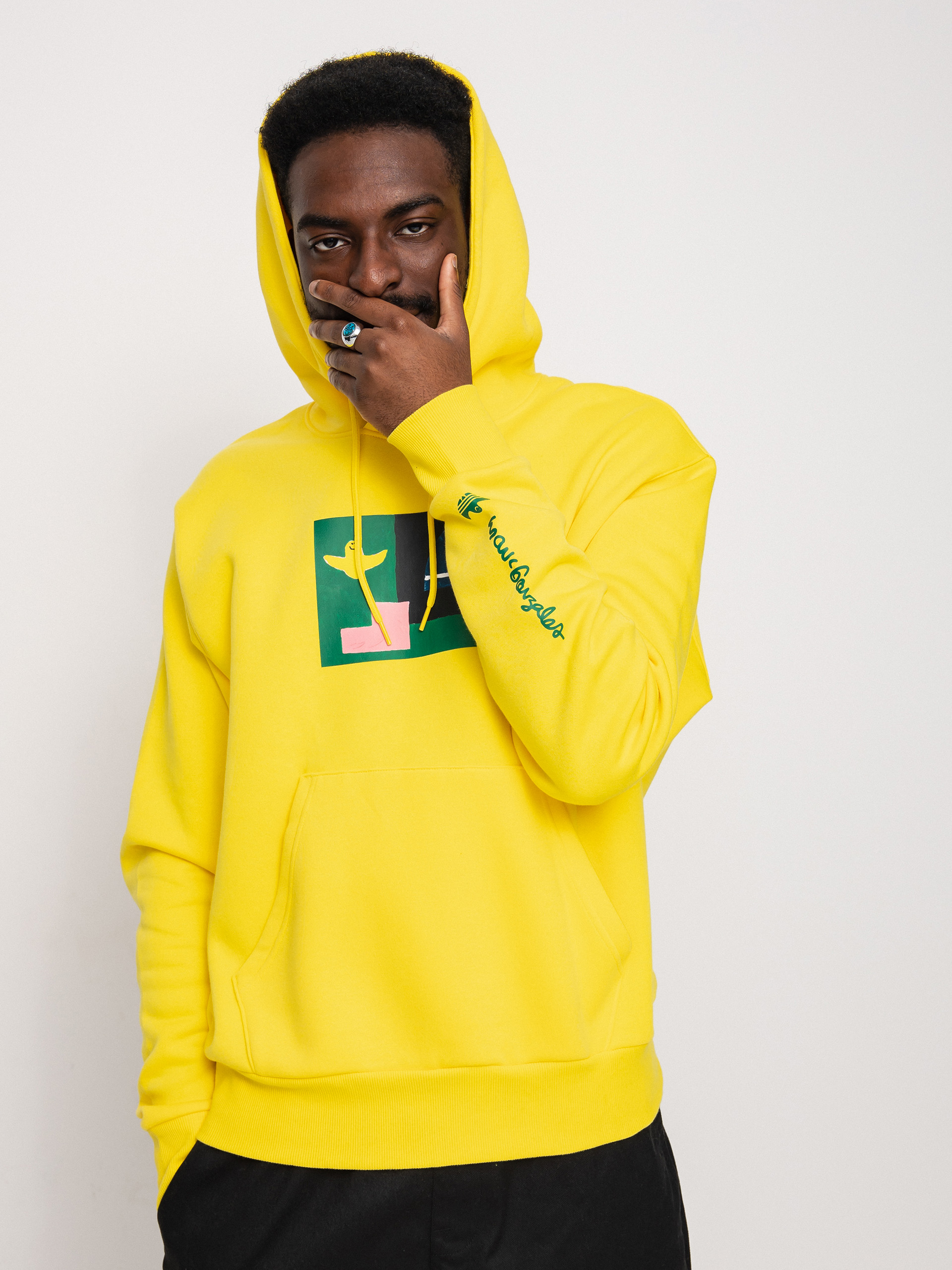 Bluza z kapturem adidas G Shmoo HD (impyel/multco)