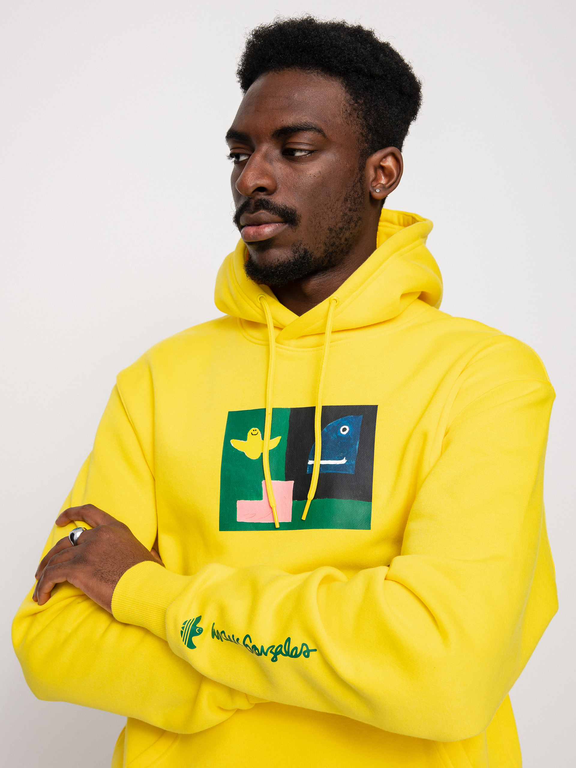 Bluza z kapturem adidas G Shmoo HD (impyel/multco)