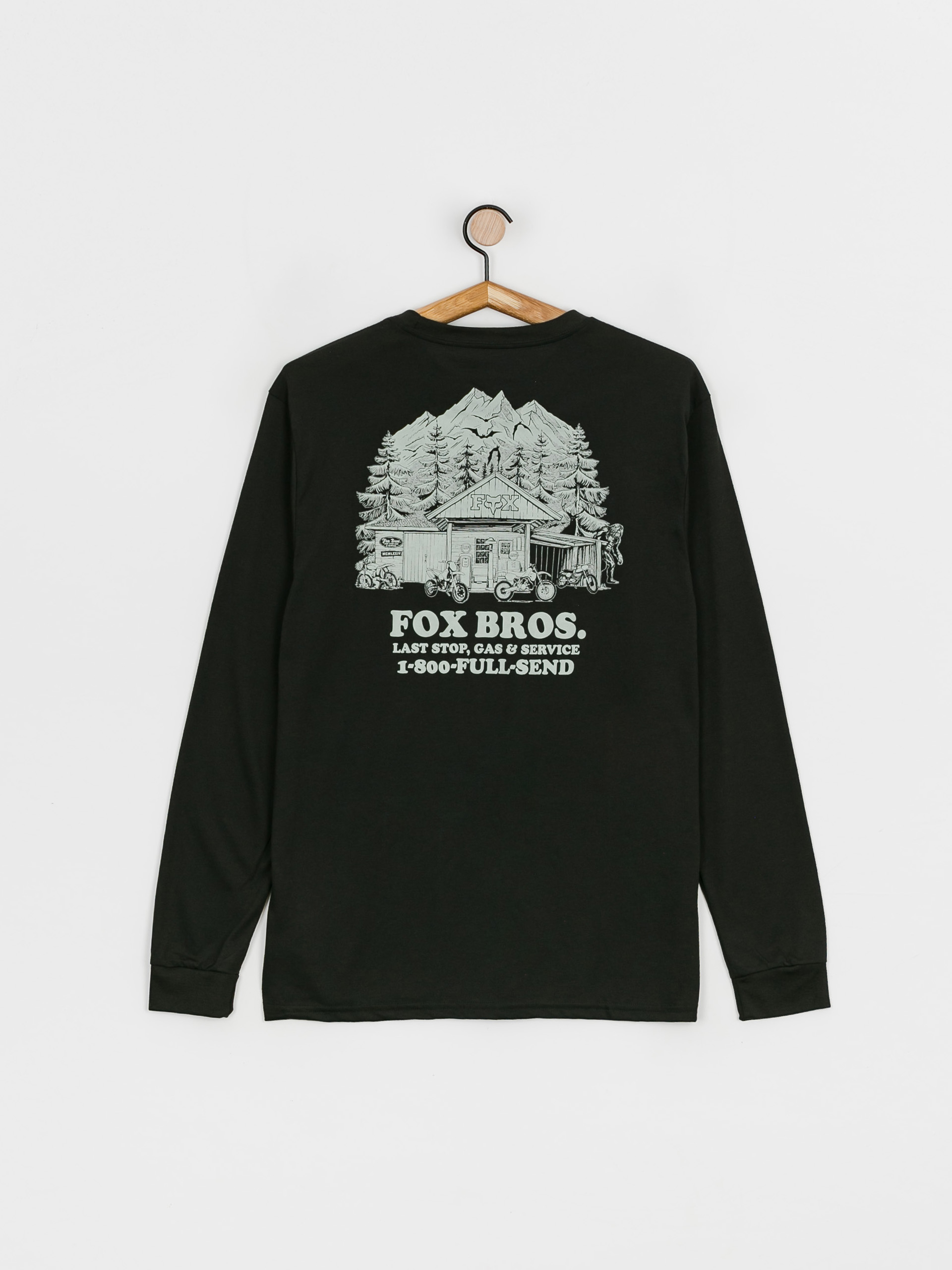 Longsleeve Fox Out And About Tech (blk)
