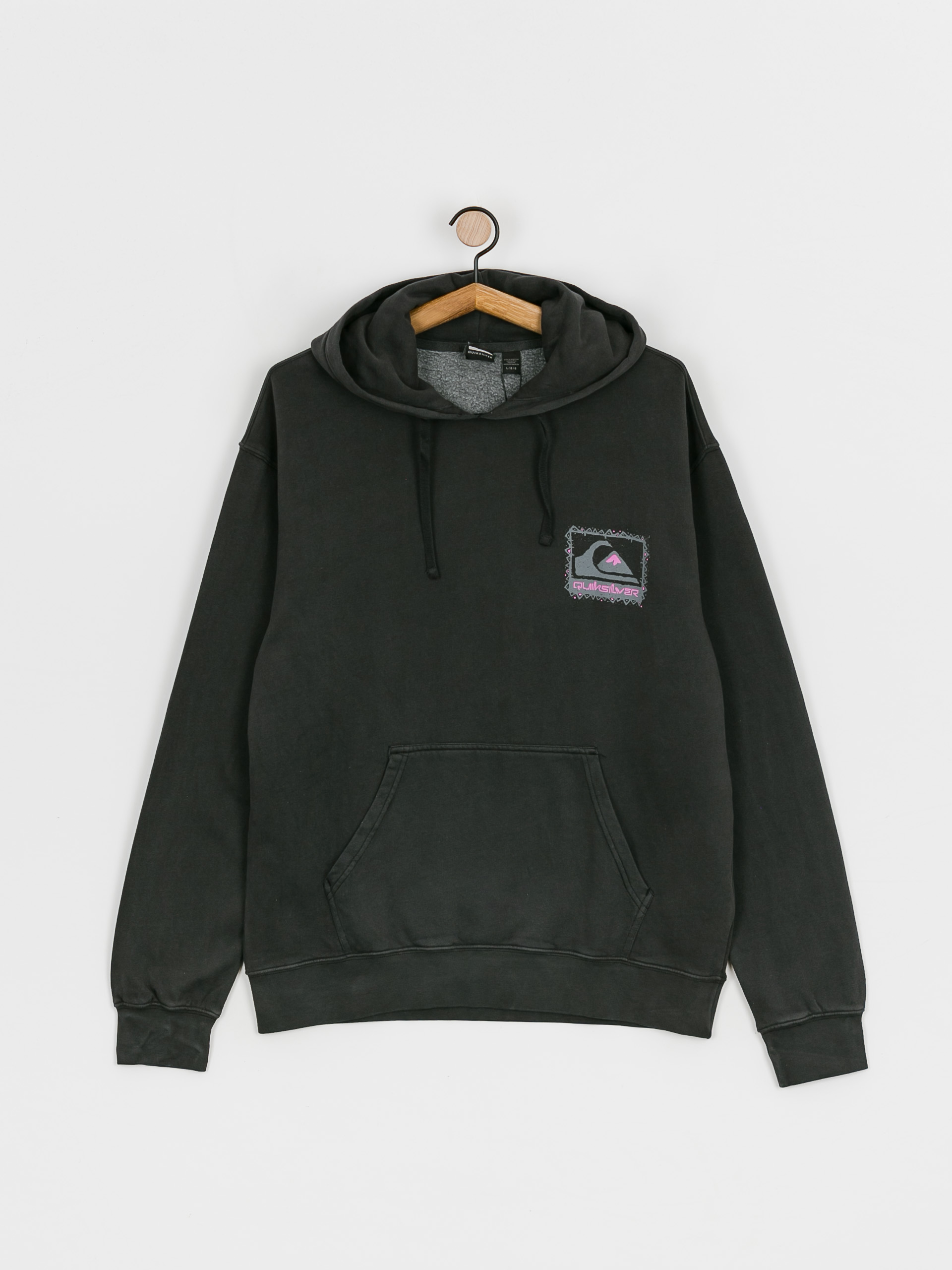 Bluza z kapturem Quiksilver Neon Slab HD (black)