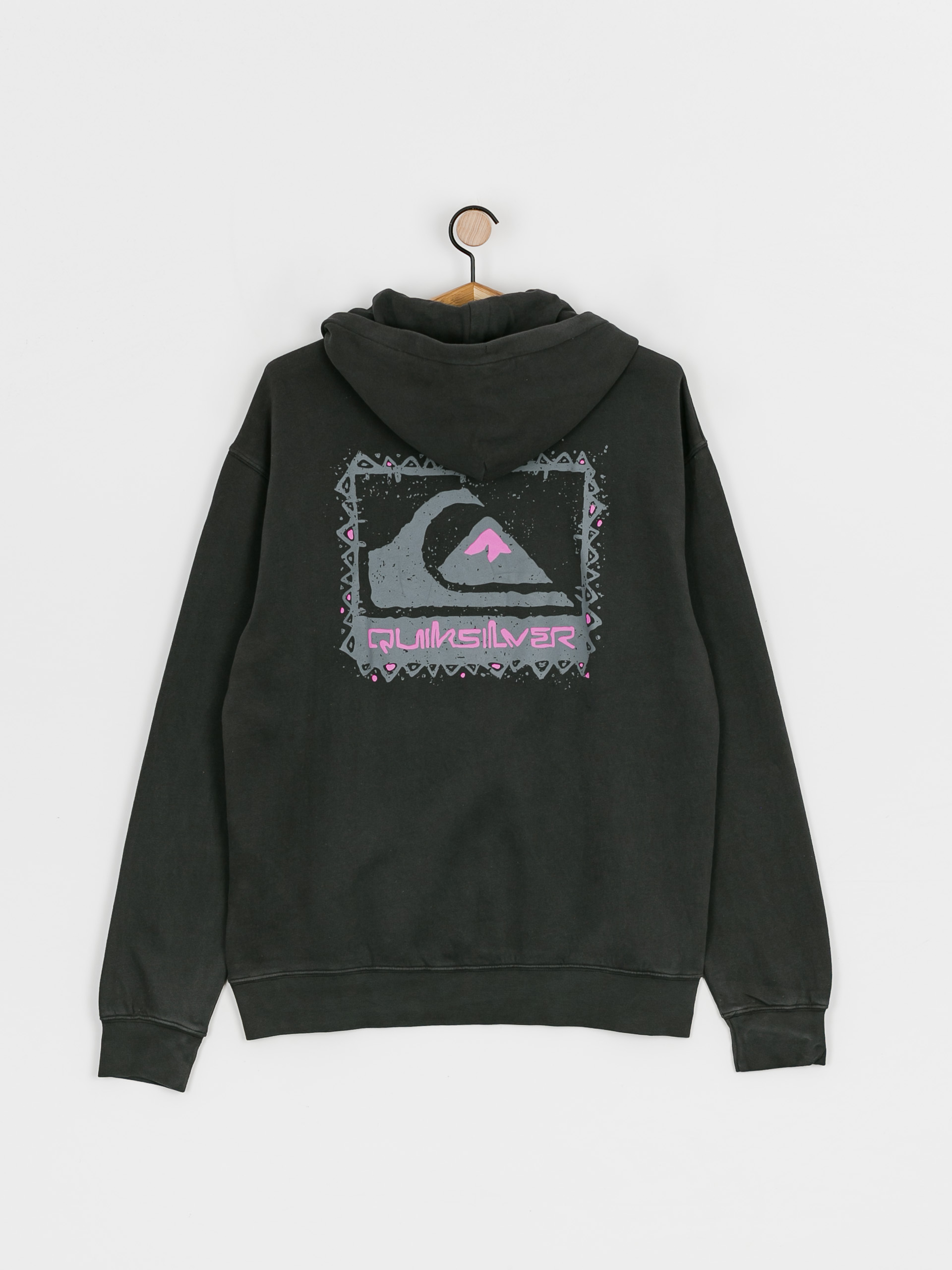 Bluza z kapturem Quiksilver Neon Slab HD (black)