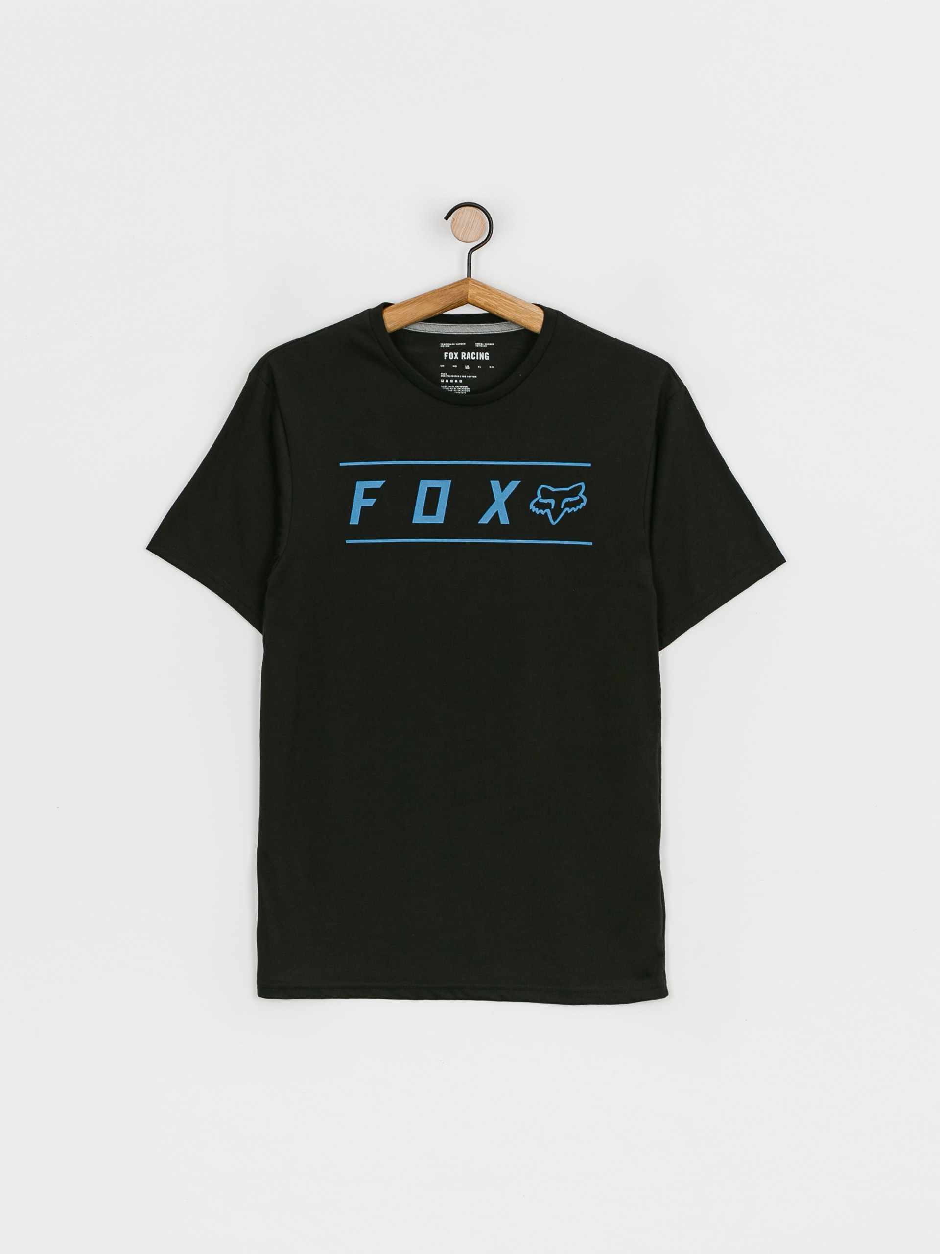 T-shirt Fox Pinnacle Tech (blk/blu)