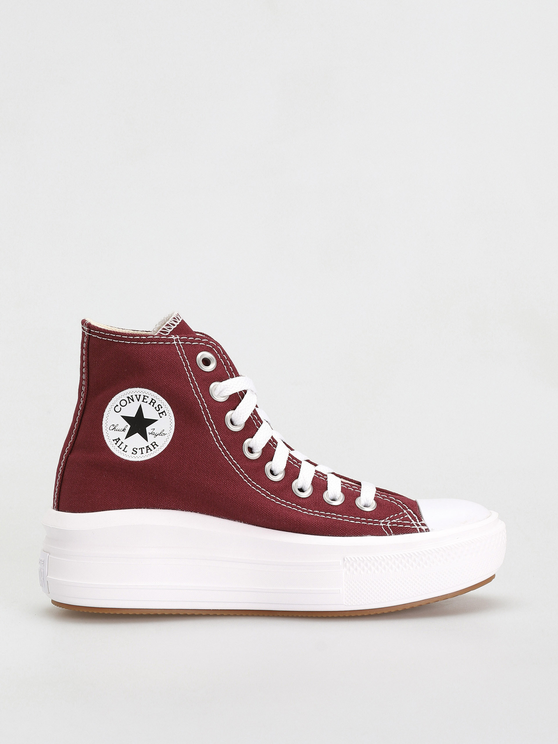 Buty Converse Chuck Taylor All Star Move Hi Wmn (dark beetroot/white/white)