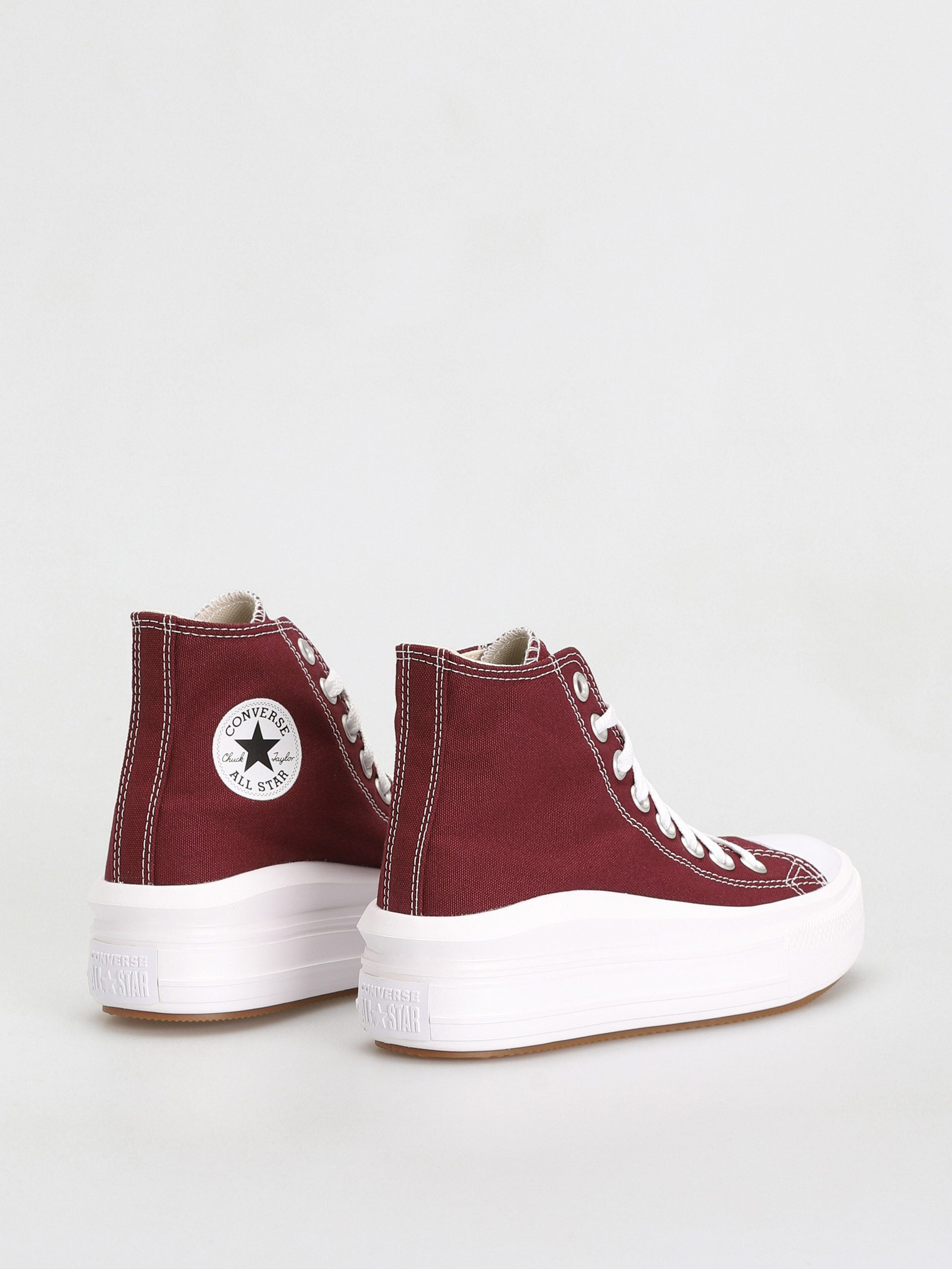 Buty Converse Chuck Taylor All Star Move Hi Wmn (dark beetroot/white/white)