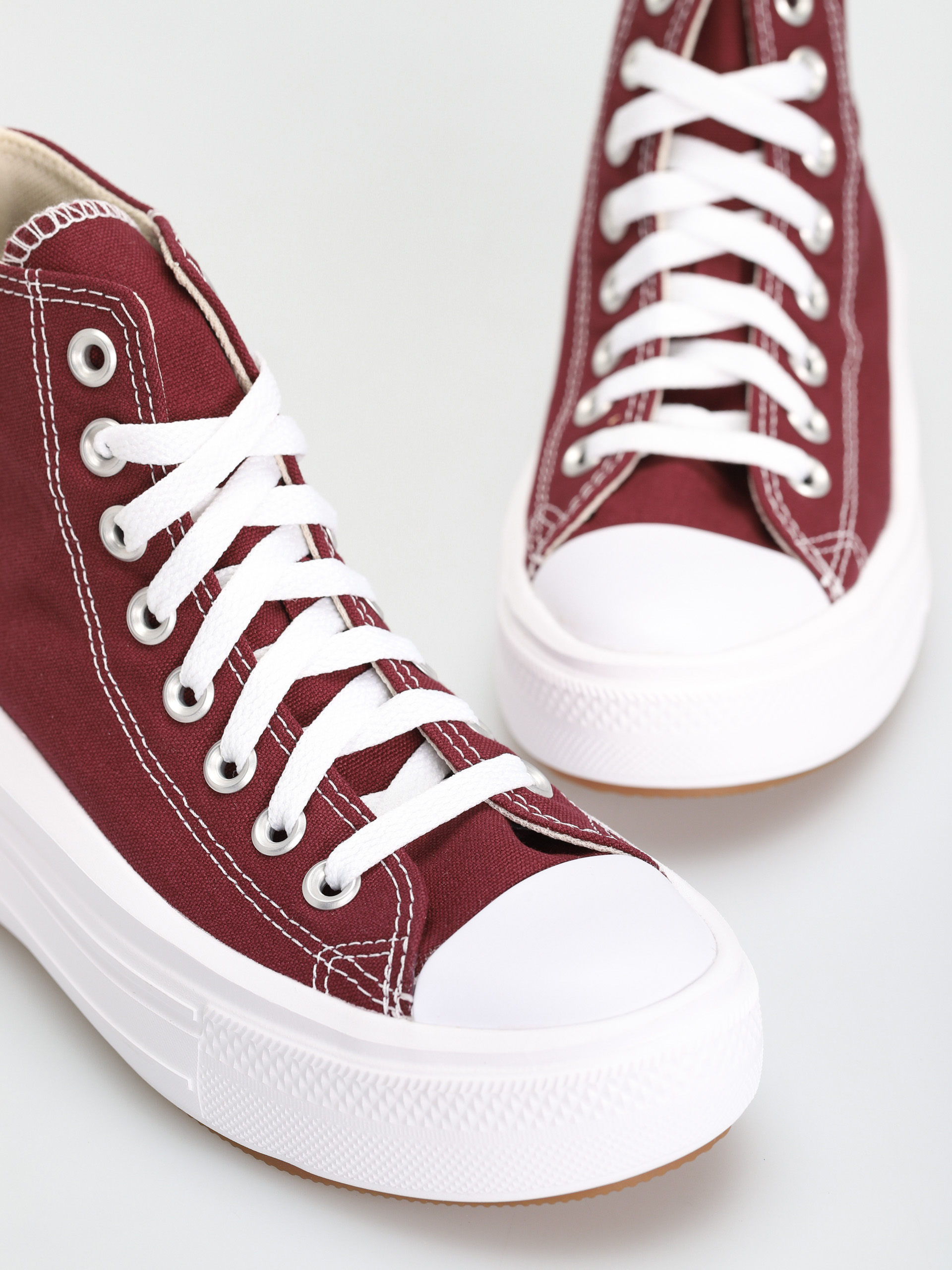 Buty Converse Chuck Taylor All Star Move Hi Wmn (dark beetroot/white/white)