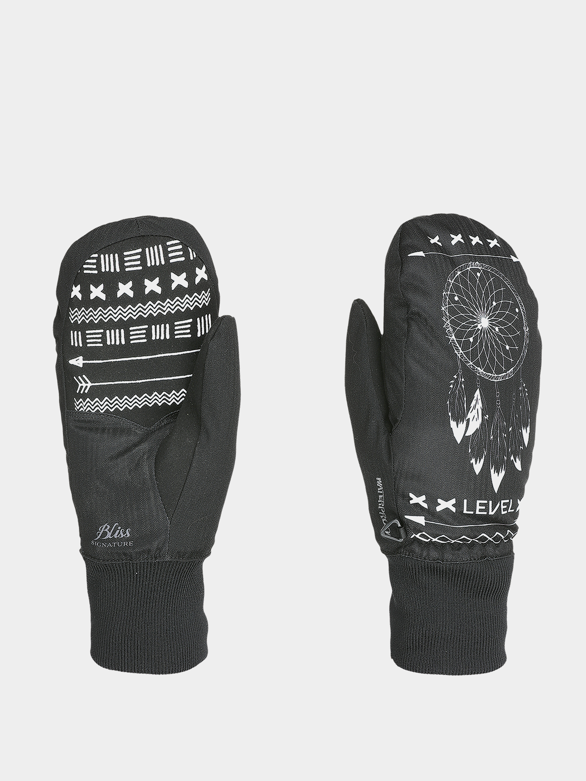 Rękawice Level Coral Mitt Wmn (black/white)