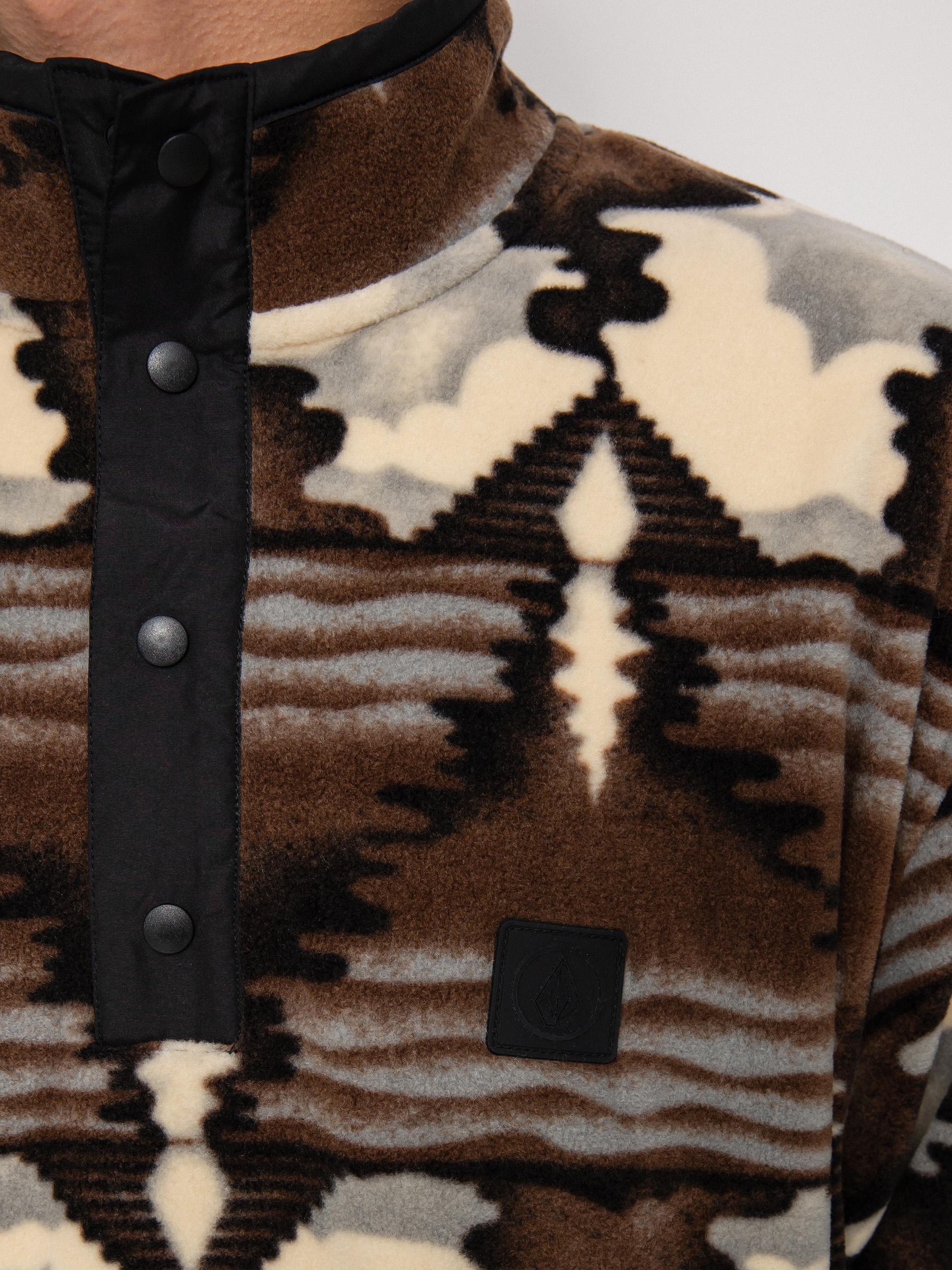 Bluza Volcom Error92 Mock Neck (whitecap grey)