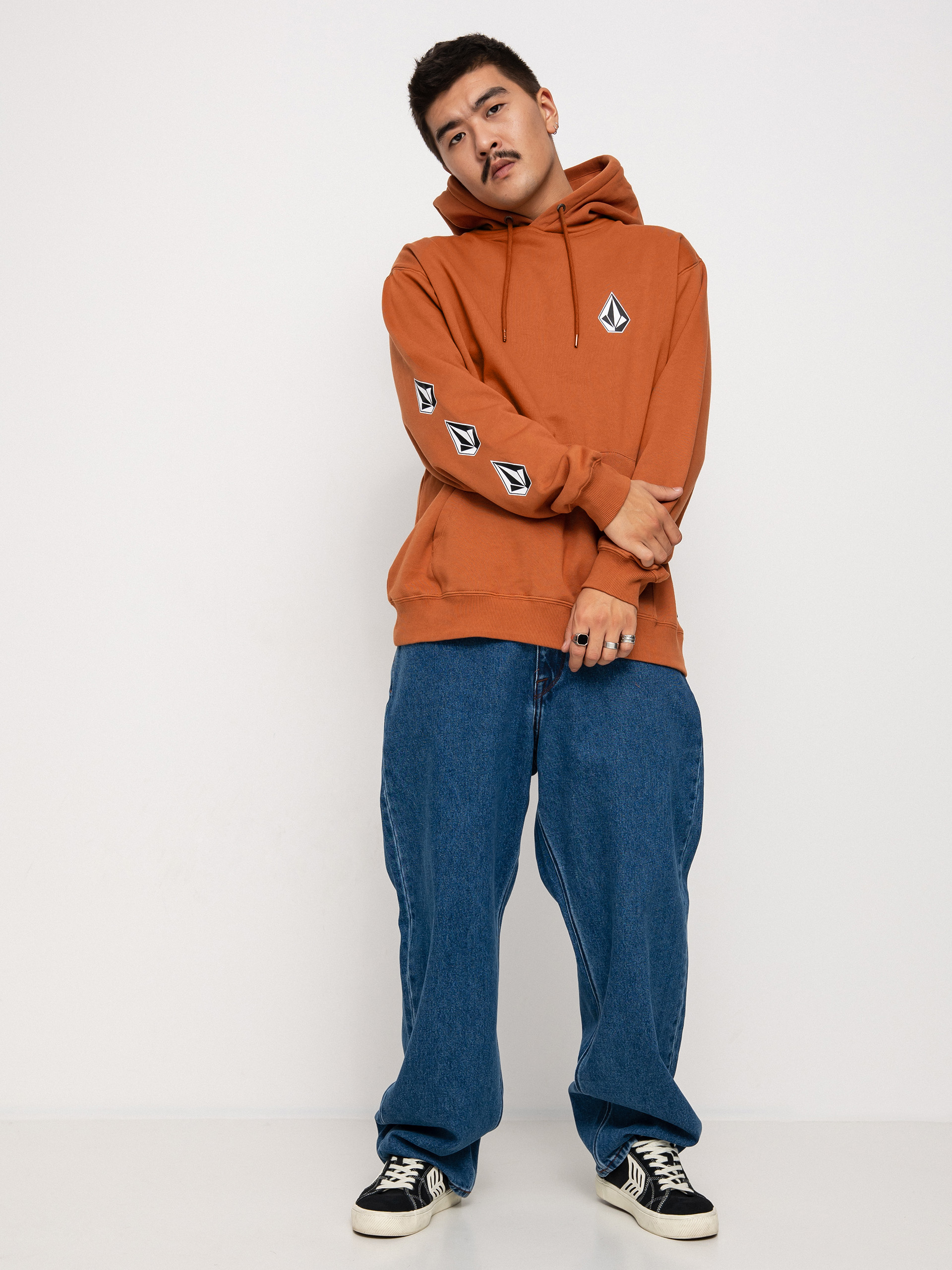 Bluza z kapturem Volcom Iconic Stone HD (mocha)