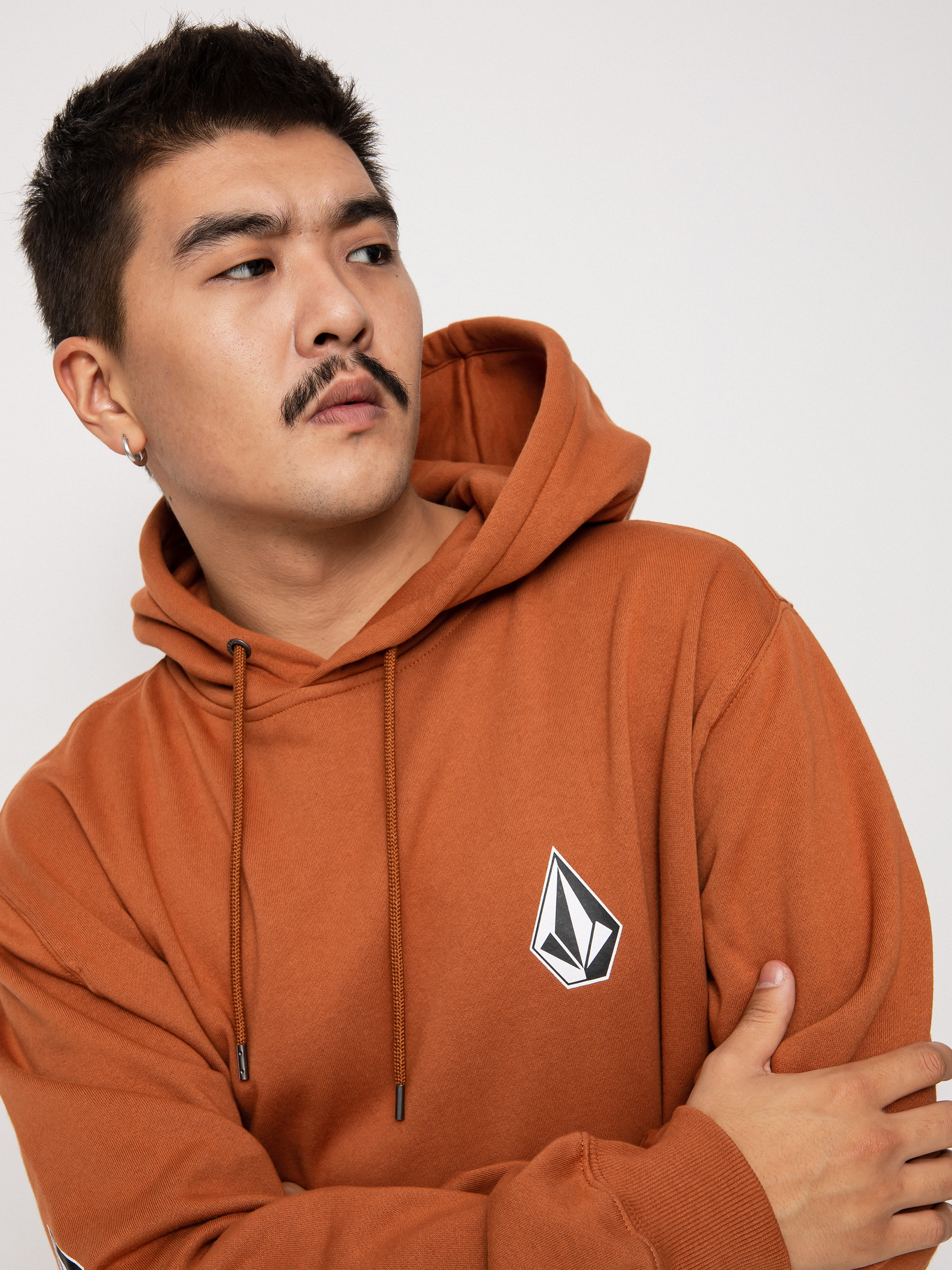 Bluza z kapturem Volcom Iconic Stone HD (mocha)