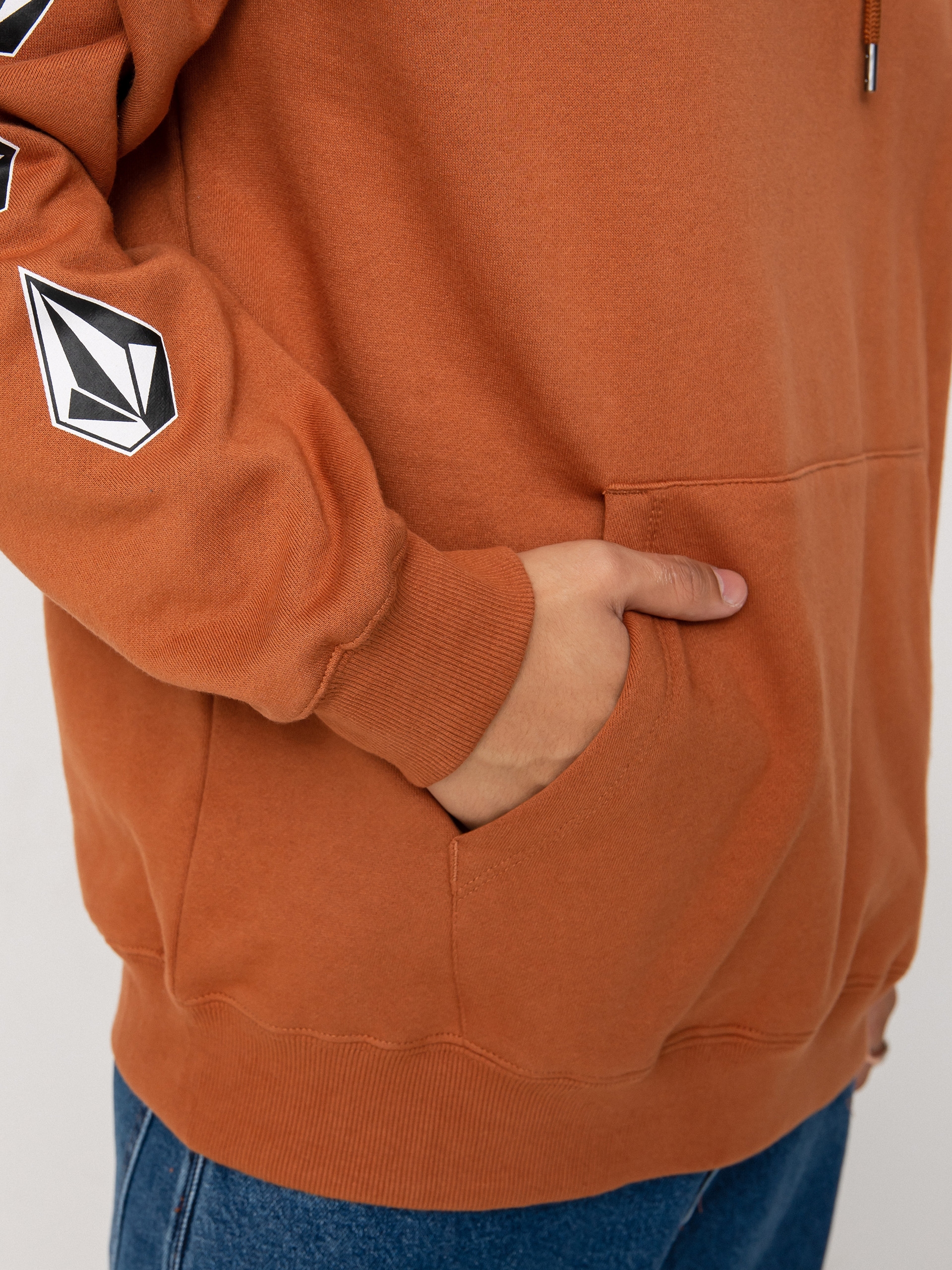 Bluza z kapturem Volcom Iconic Stone HD (mocha)