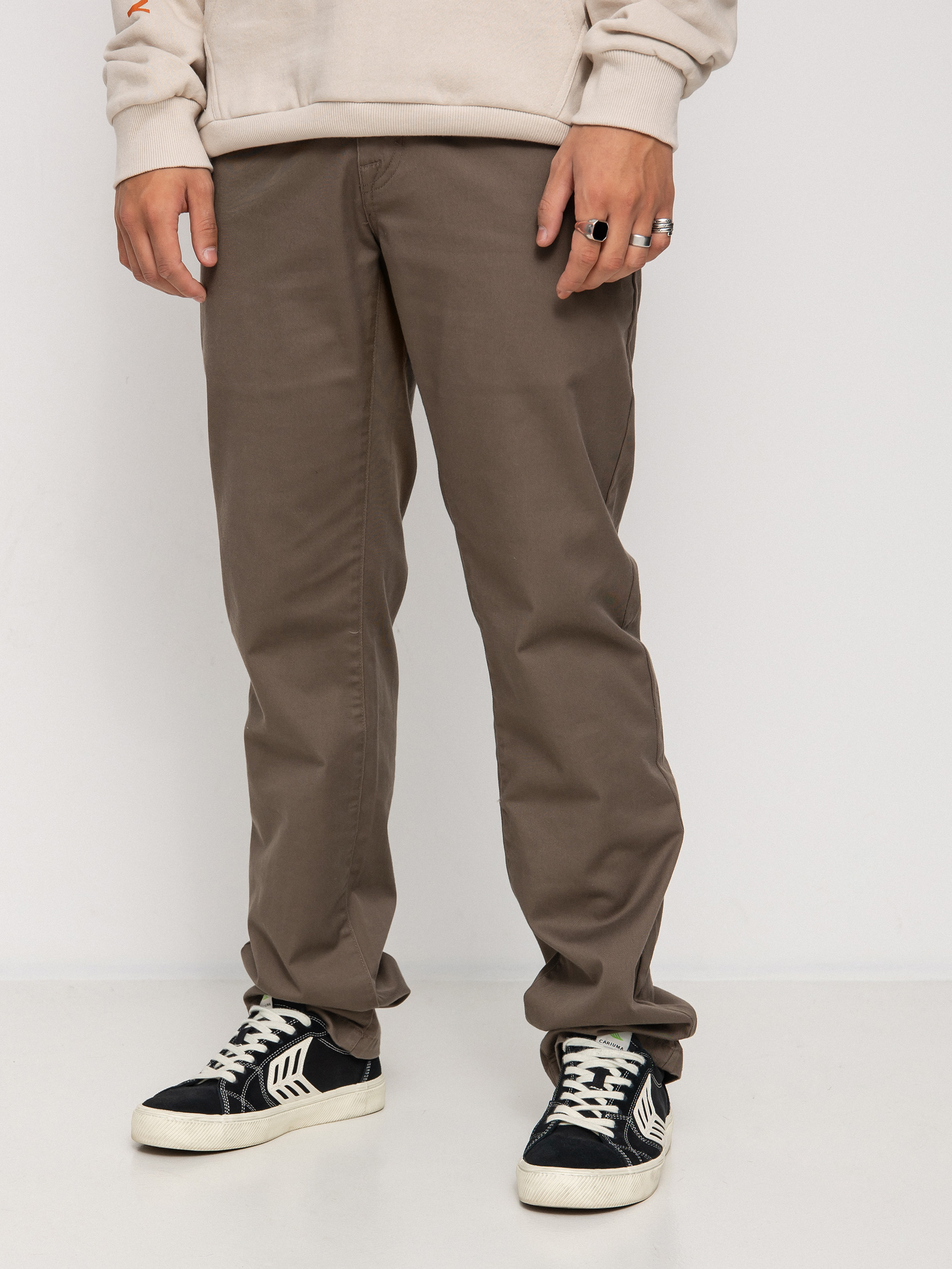 Spodnie Volcom Frickin Modern Stret (mushroom)