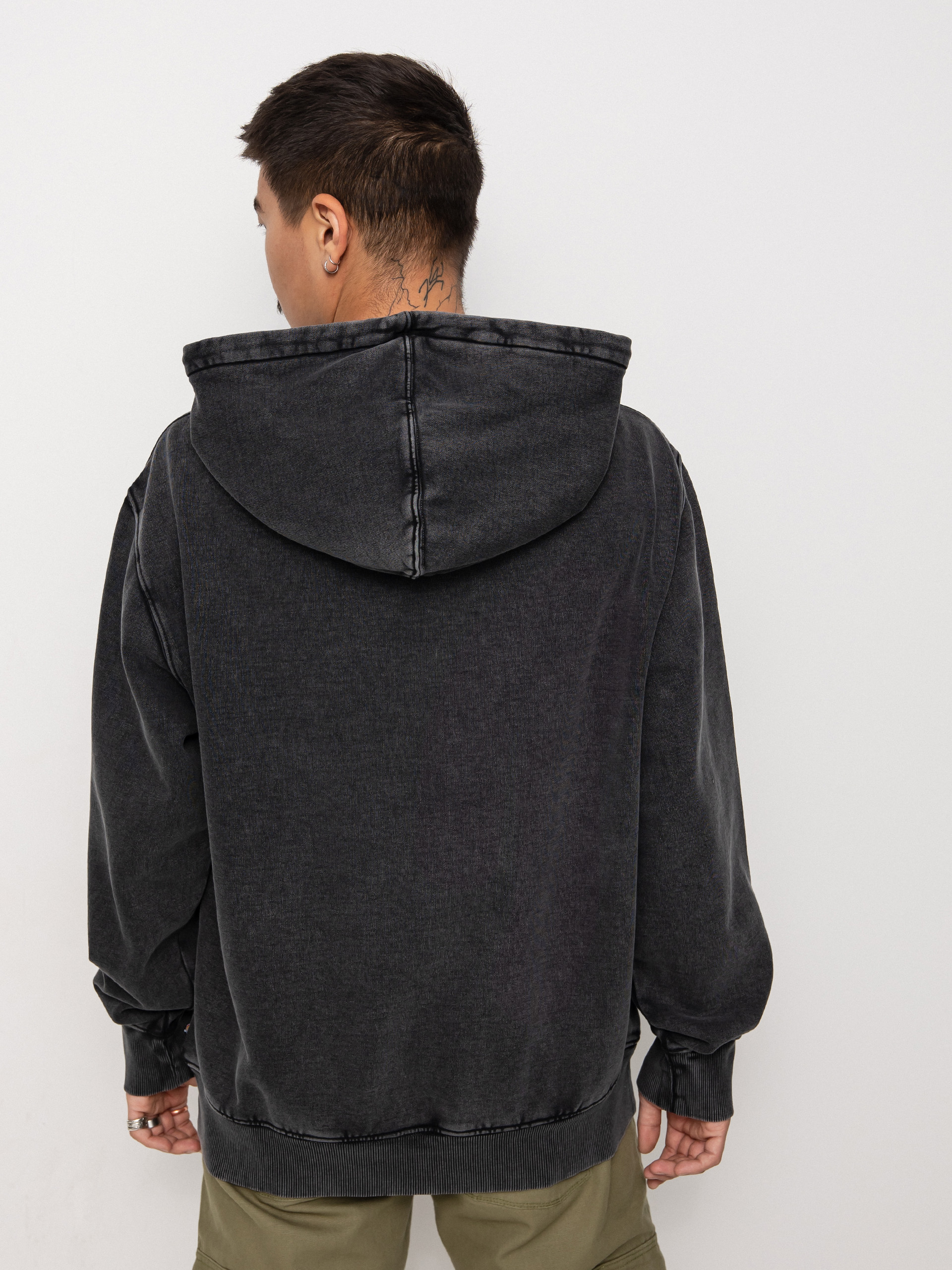 Bluza z kapturem Dickies Icon Washed HD (black)