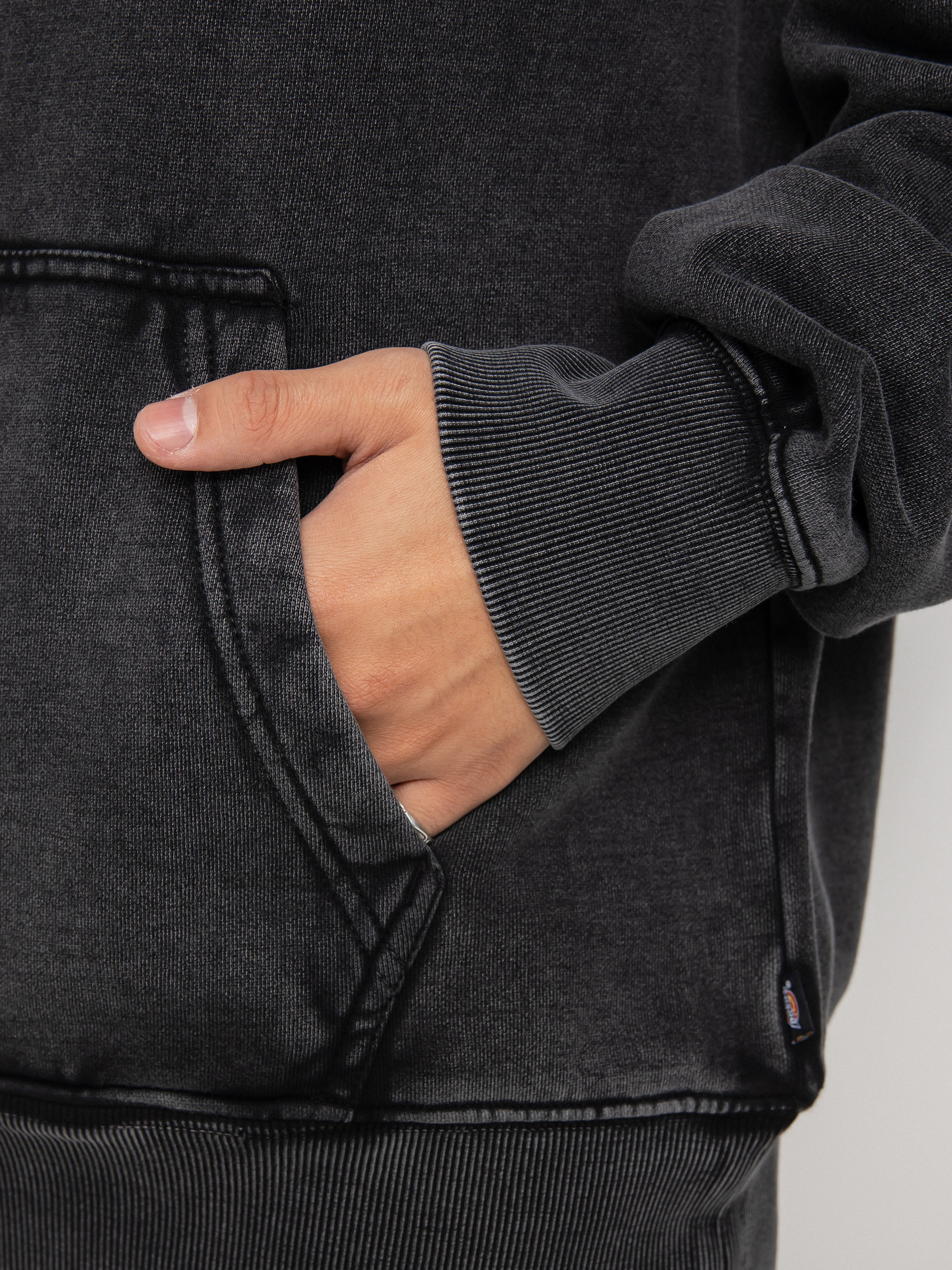 Bluza z kapturem Dickies Icon Washed HD (black)