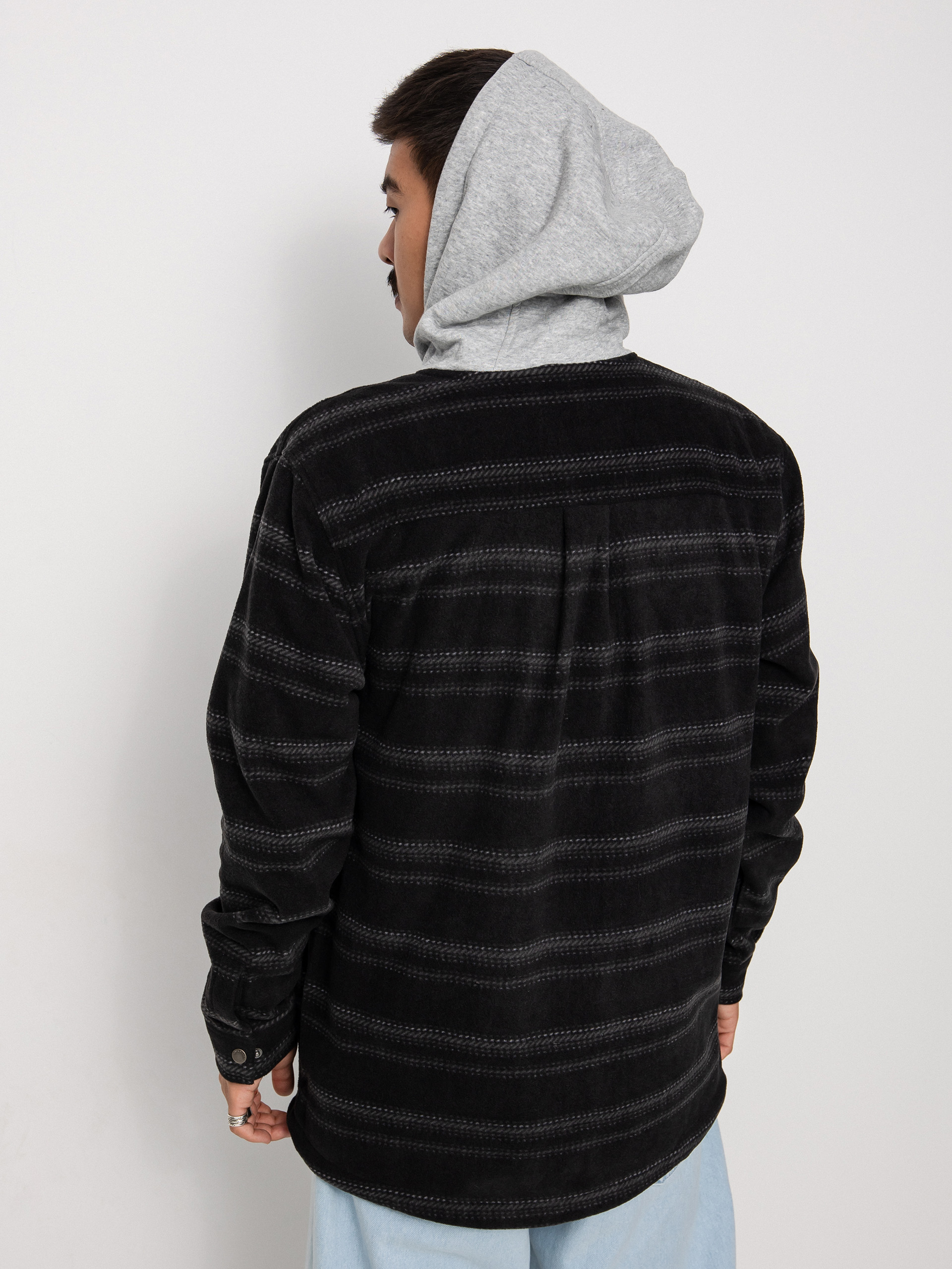 Kurtka Quiksilver Super Swell (black super stripe)