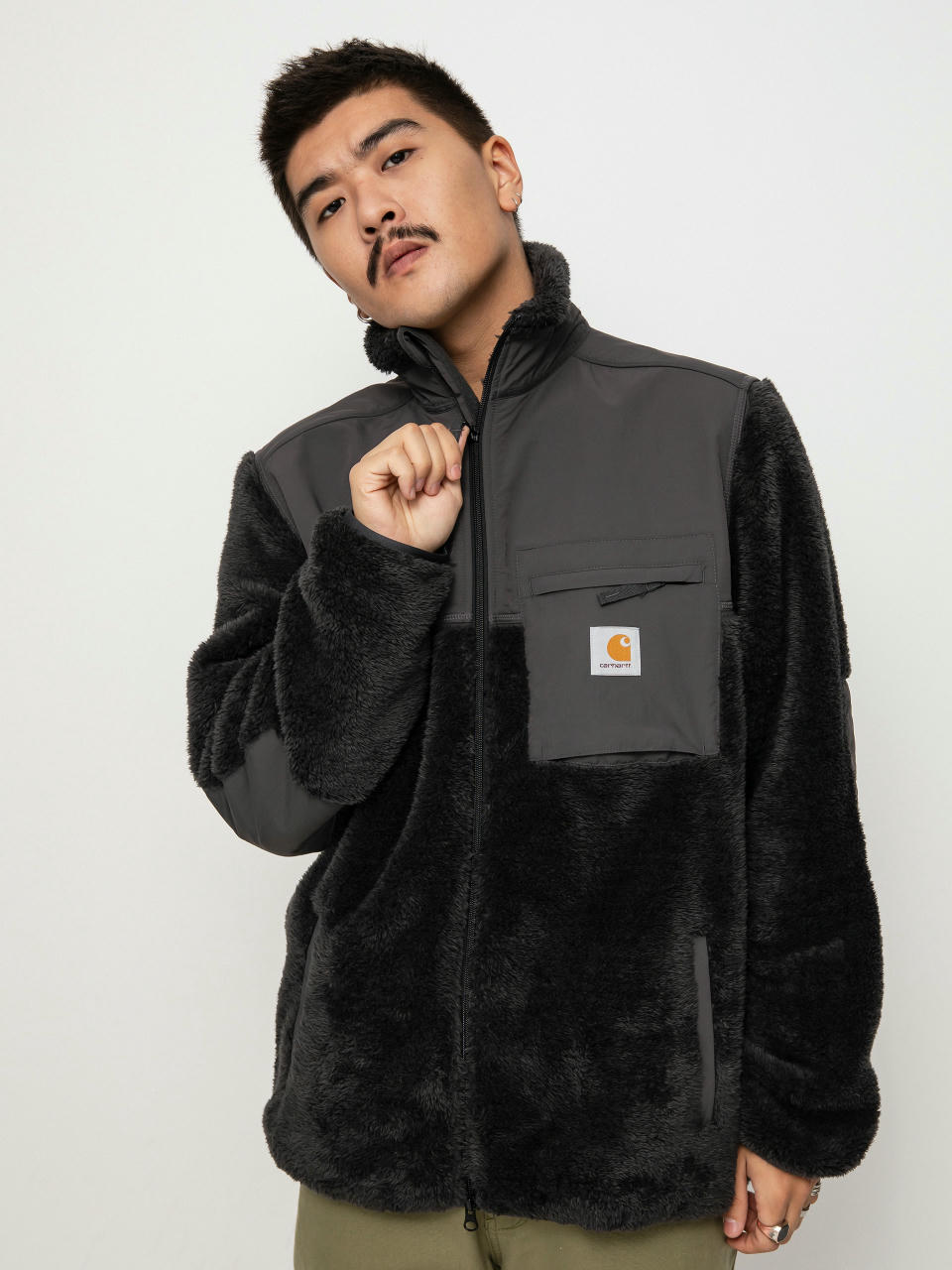 Męski Polar Carhartt WIP Jackson Sweat (vulcan)