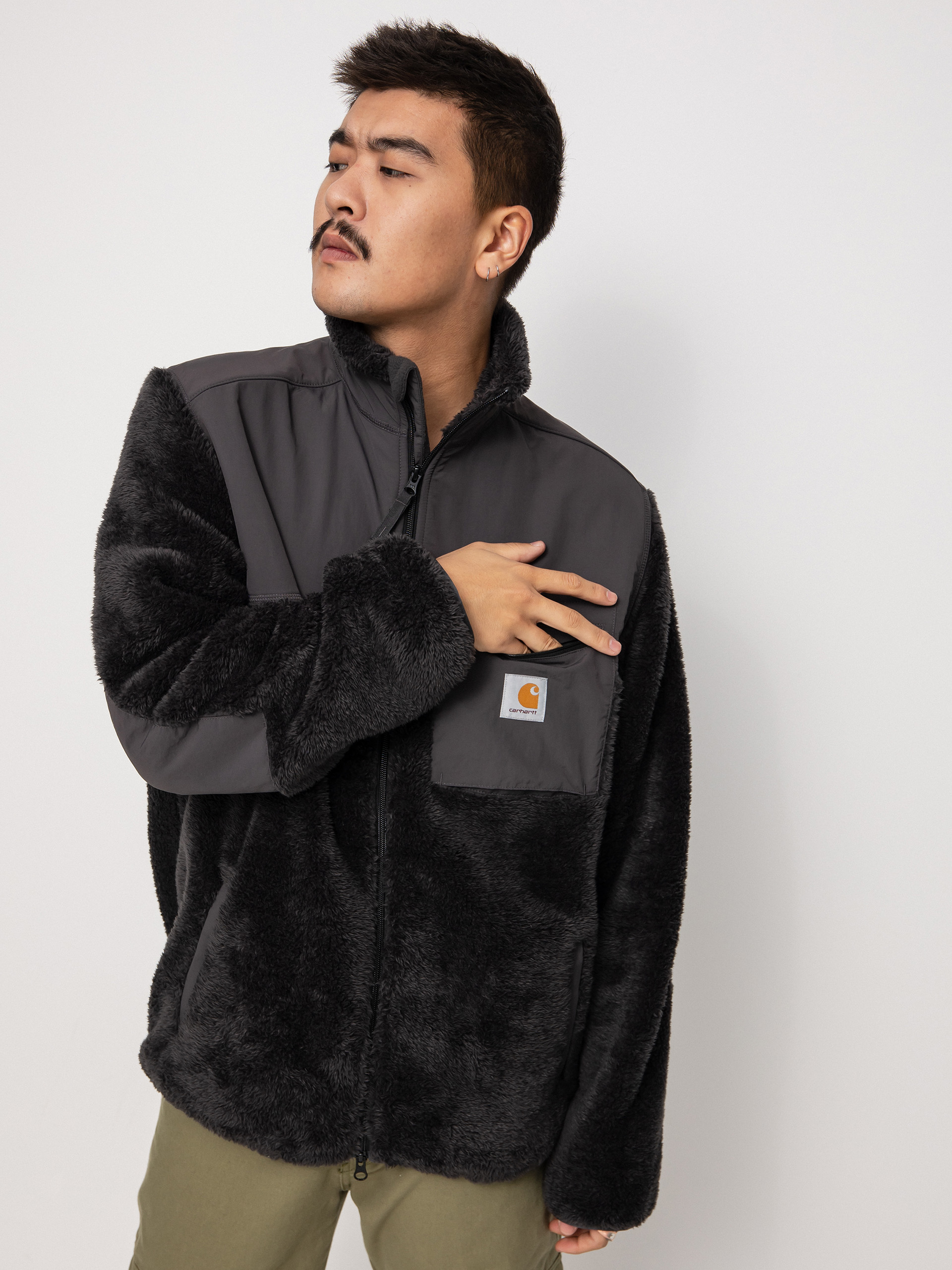 Męski Polar Carhartt WIP Jackson Sweat (vulcan)