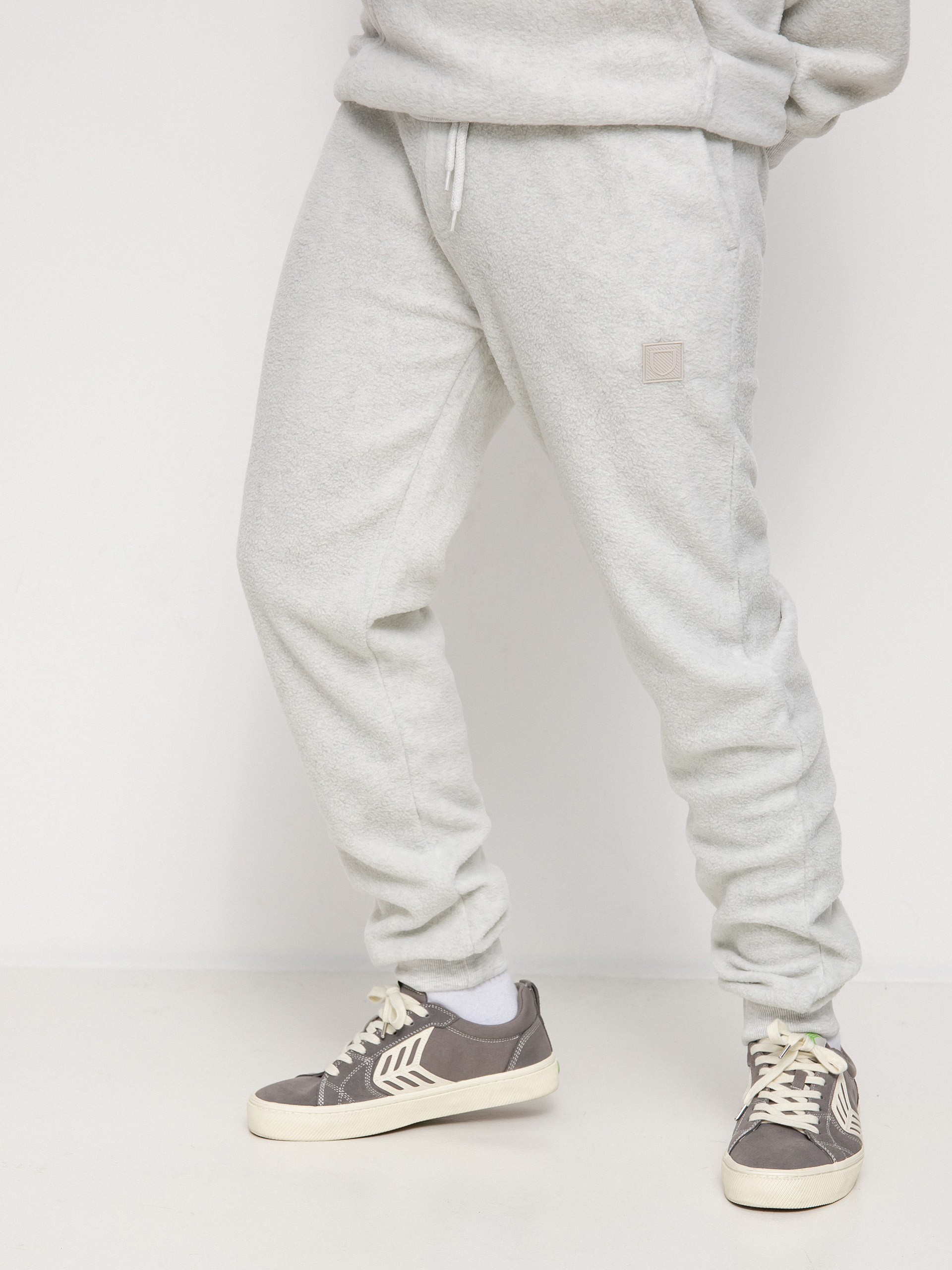 Spodnie Brixton Blanket Fleece Jogger (beige heather)