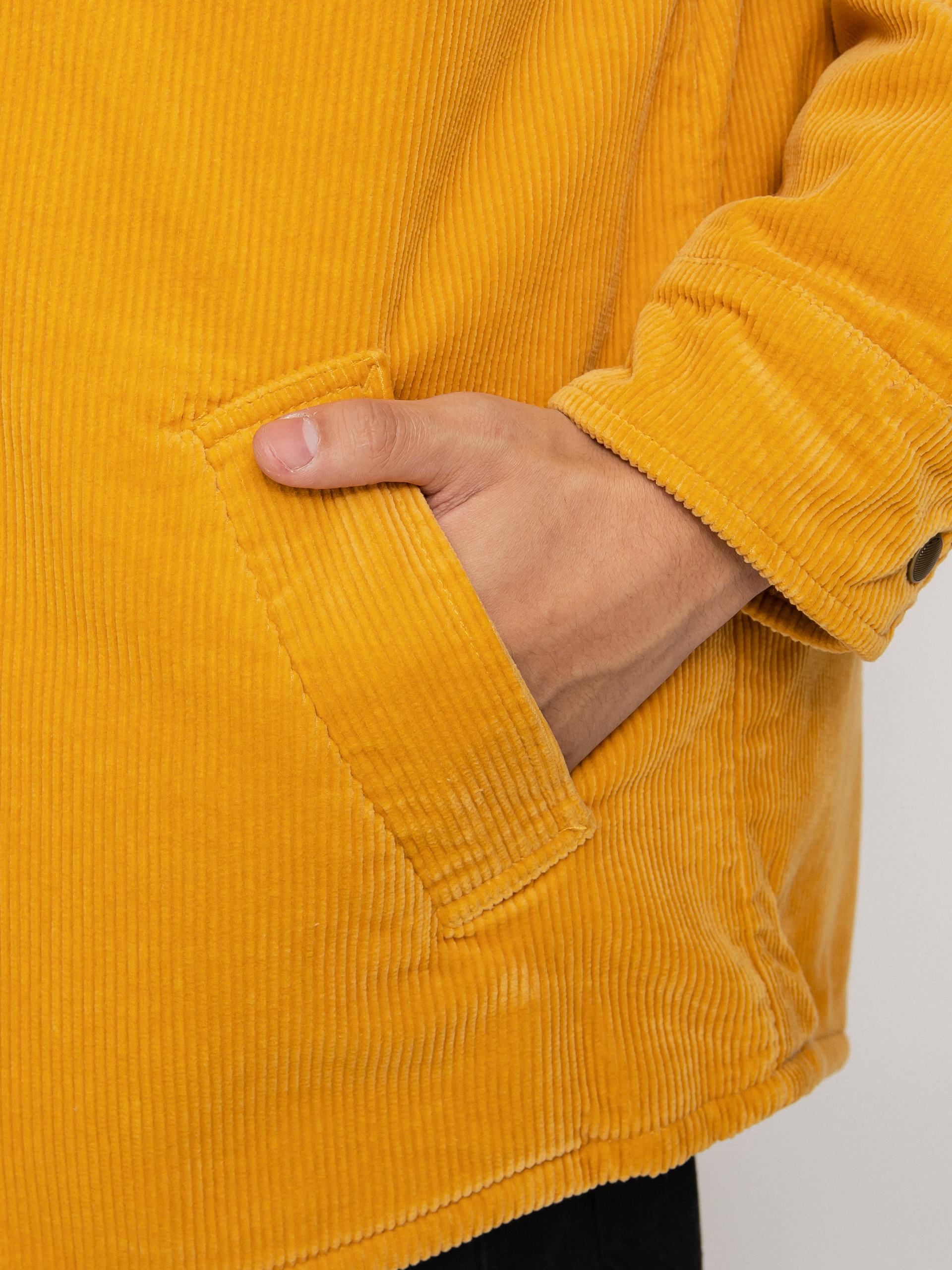 Kurtka Brixton Durham Sherpa Lined (bright gold)