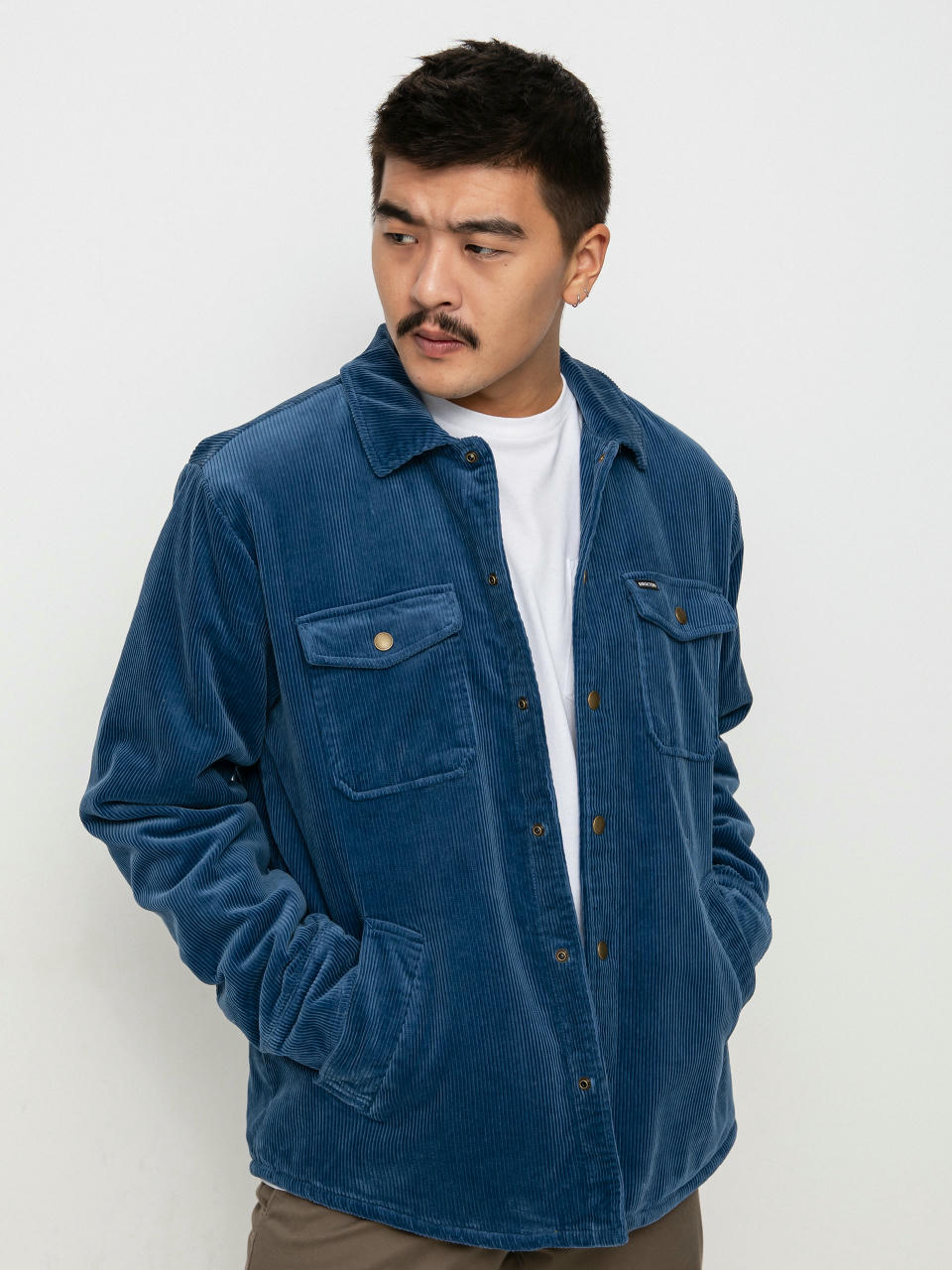 Kurtka Brixton Durham Sherpa Lined (joe blue)